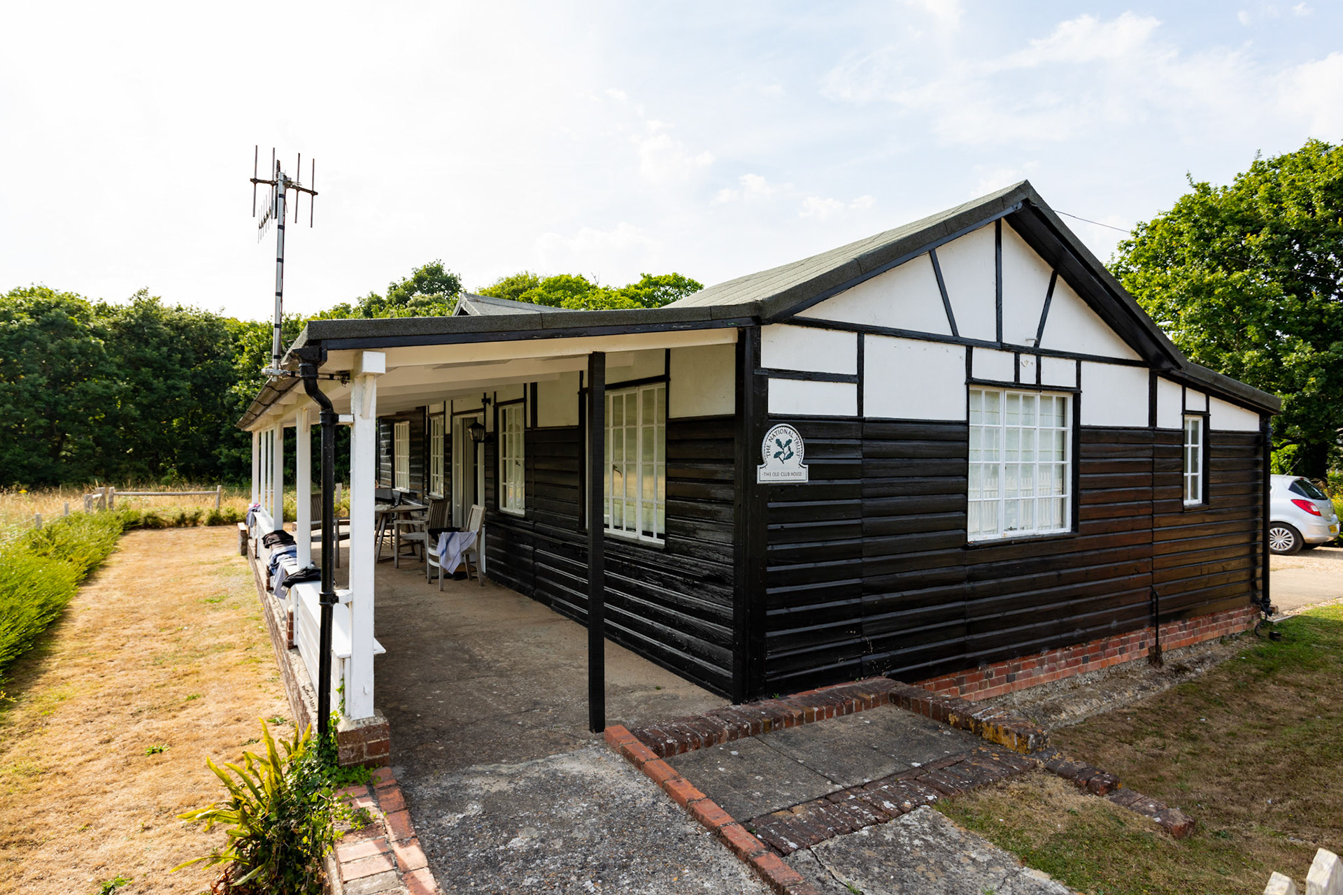 Old Golf club house at Old St Helen's Church Duver IOW 16 July 2022