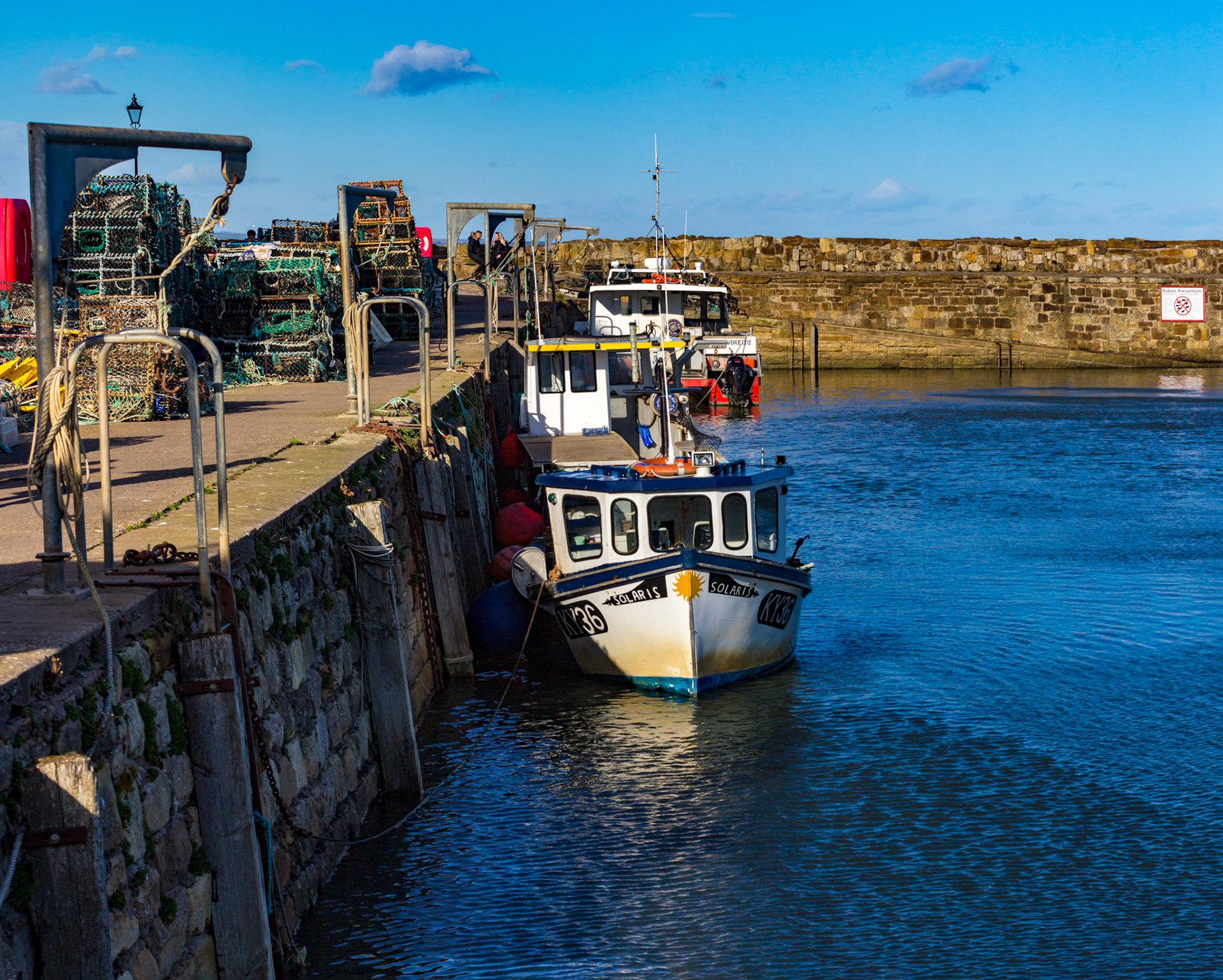 St Andrew's Harbour  Please see my other Photographs at: www.jamespdeans.co.uk