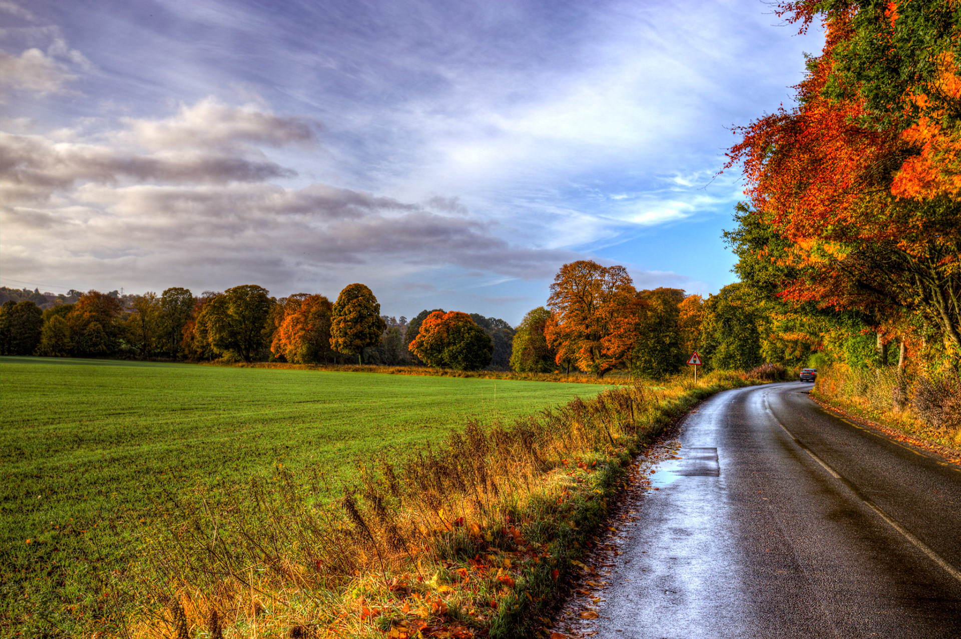 Meikleour, Autumnal Tour around Perthshire 19 October 2024