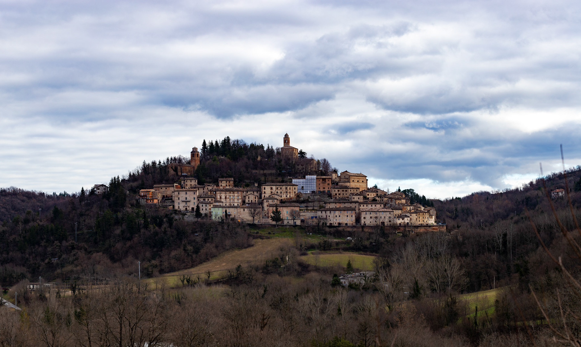 Montefortino Sibillini Mountains 01 February 2020