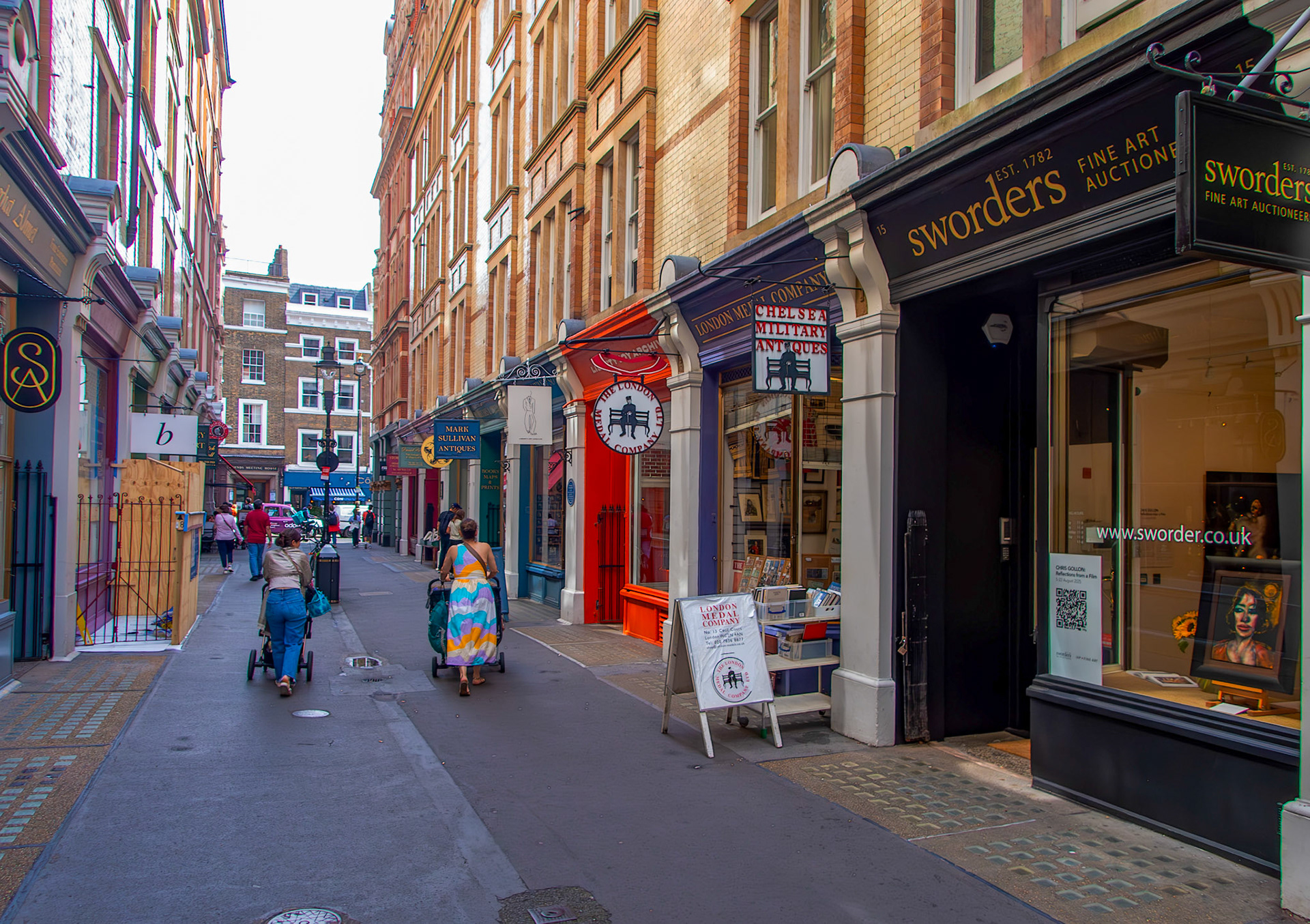 St Martin's Lane. London 08 August 2025