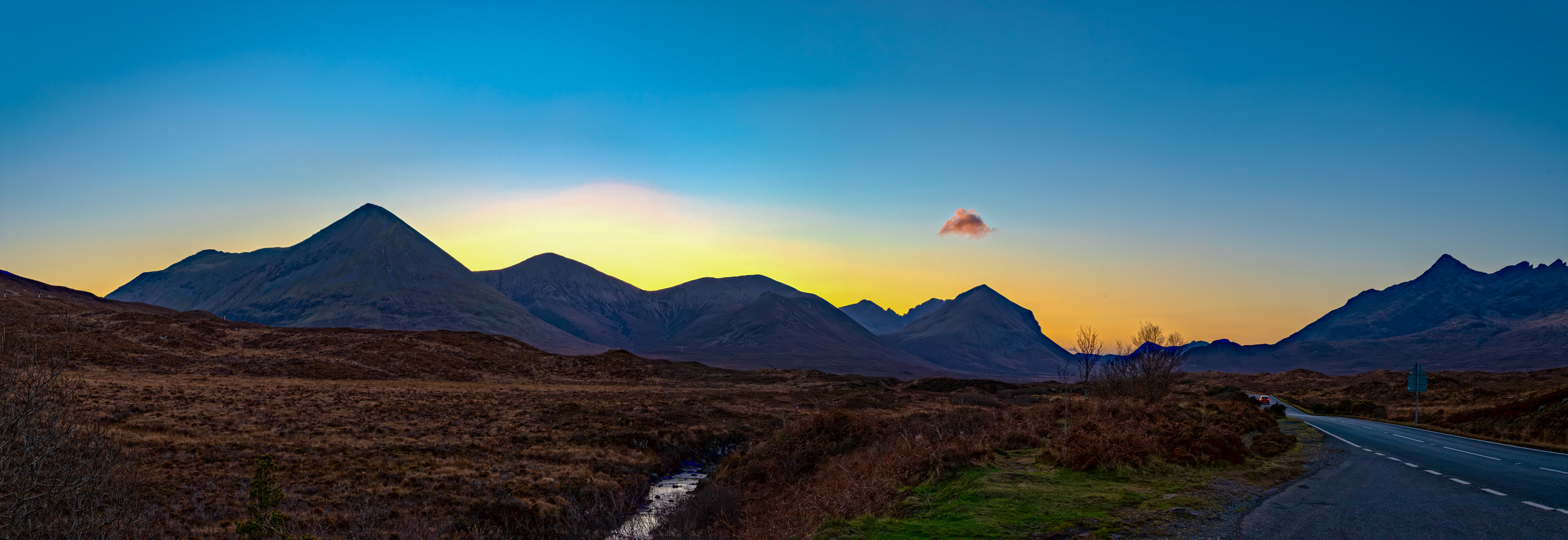 Sunrise over the Cuillins, Skye 15 November 2025