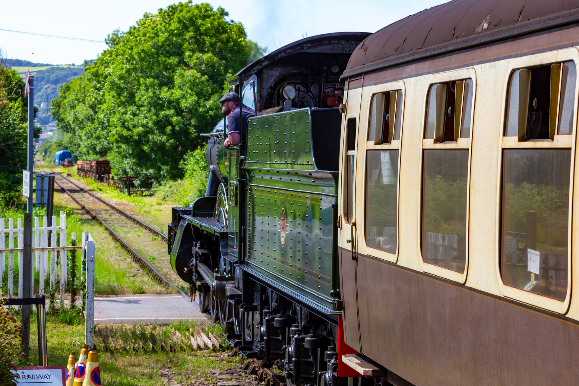 Dunster Railway Station 25 June 2023