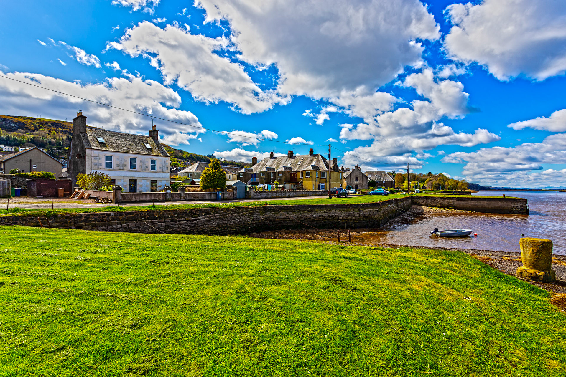 Newburgh, Fife. 17 April 2024