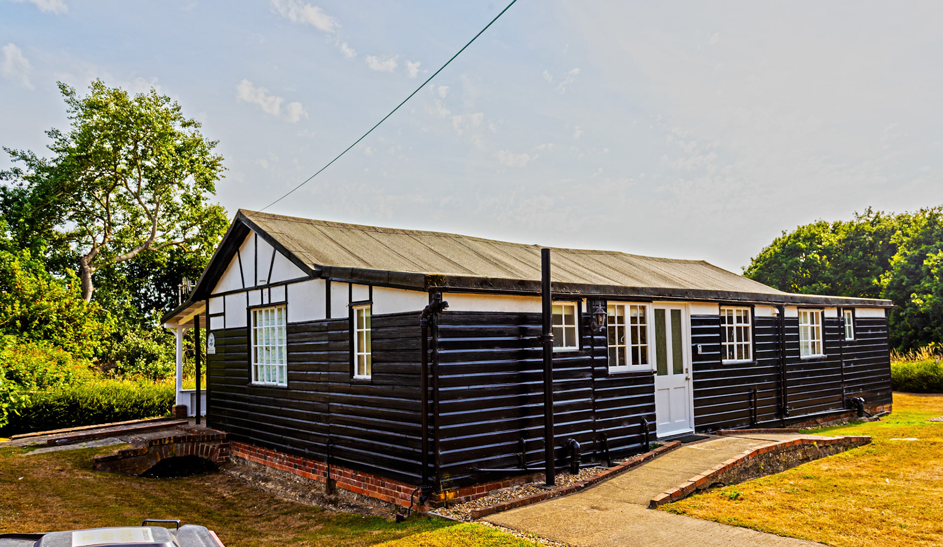 Old Golf club house at Old St Helen's Church Duver IOW 16 July 2022