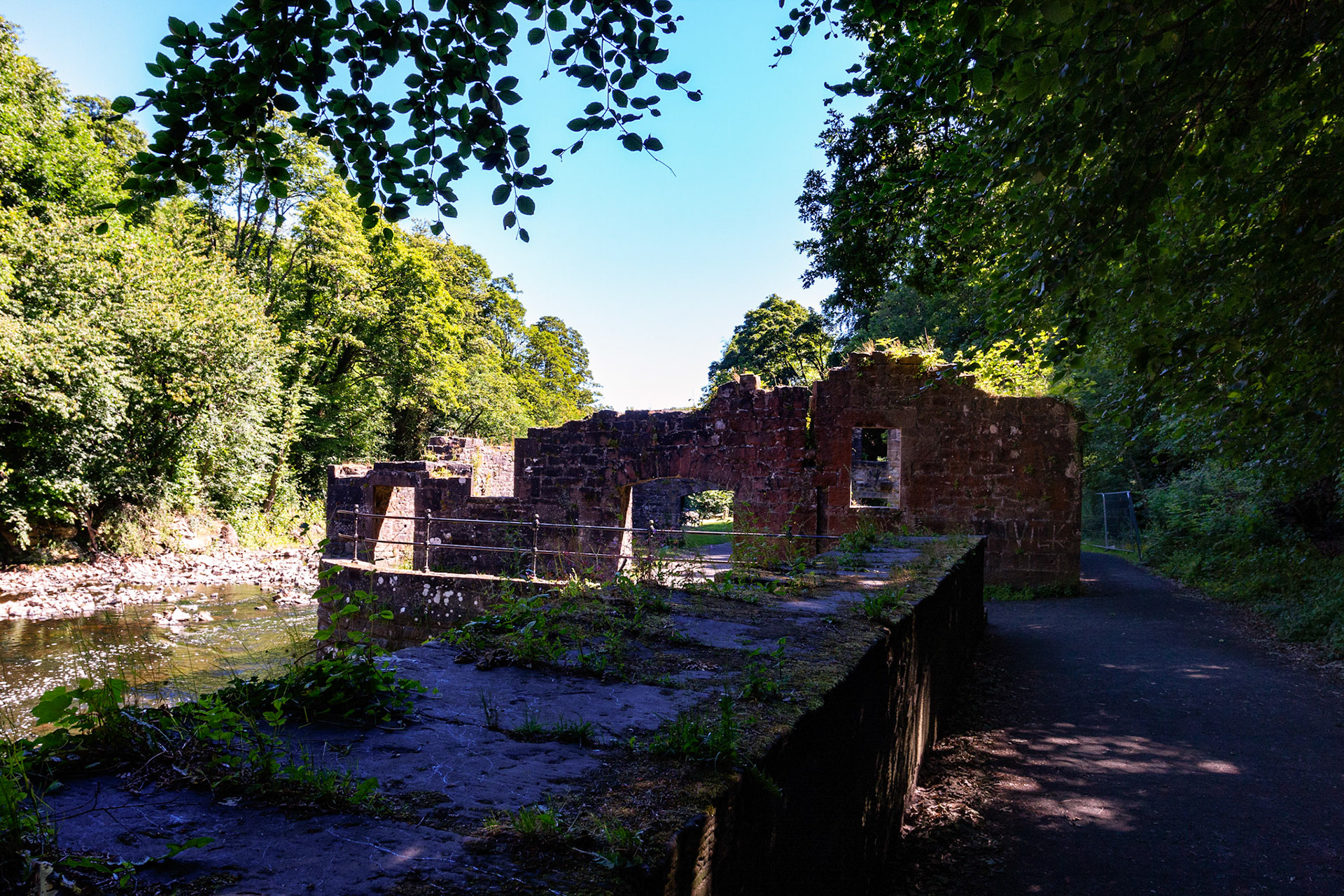 Fair-A-Far Mill - River Almond, Cramond, Edinburgh Please see my other Photographs at: www.jamespdeans.co.uk