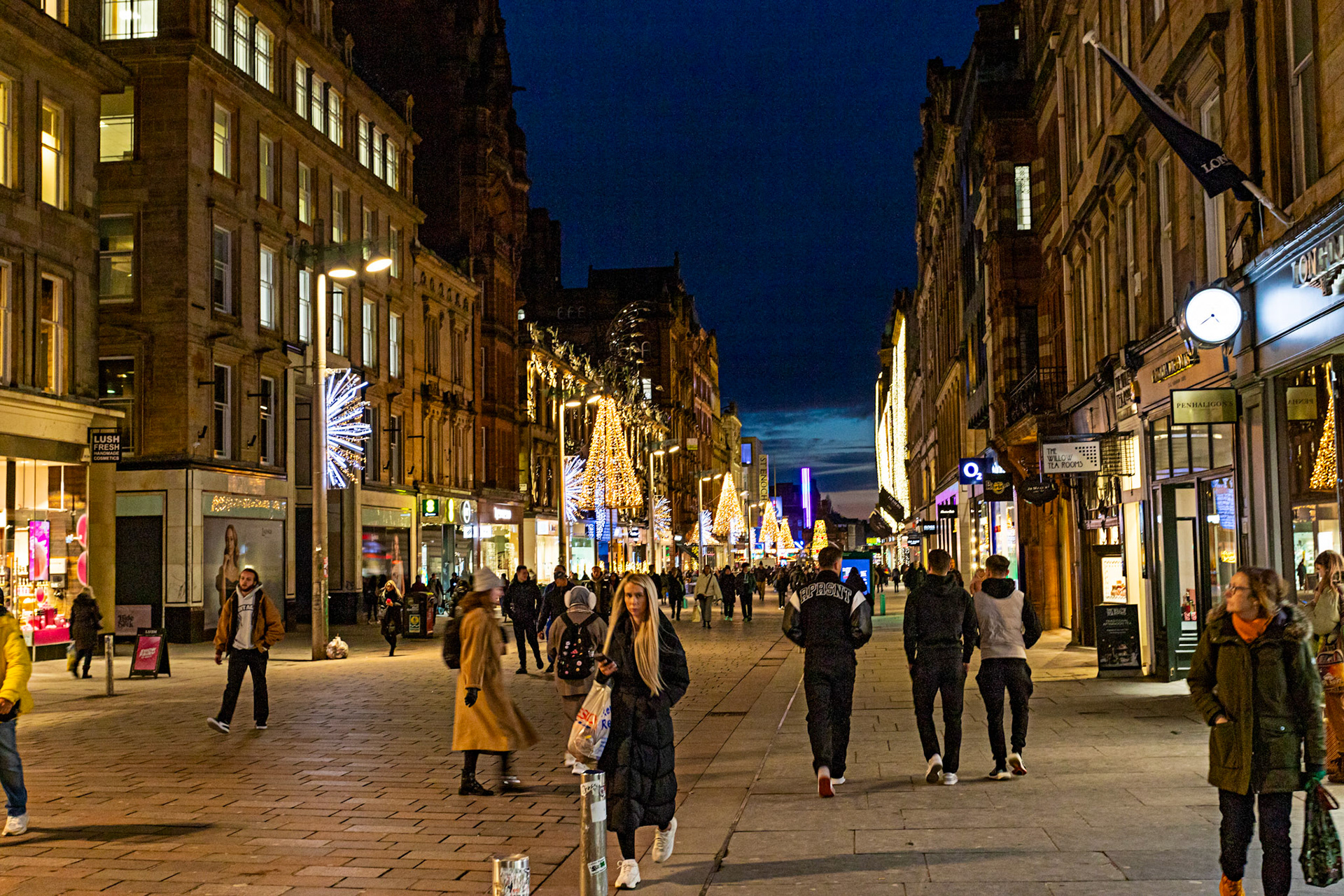Glasgow Night Time 29 November 2023
