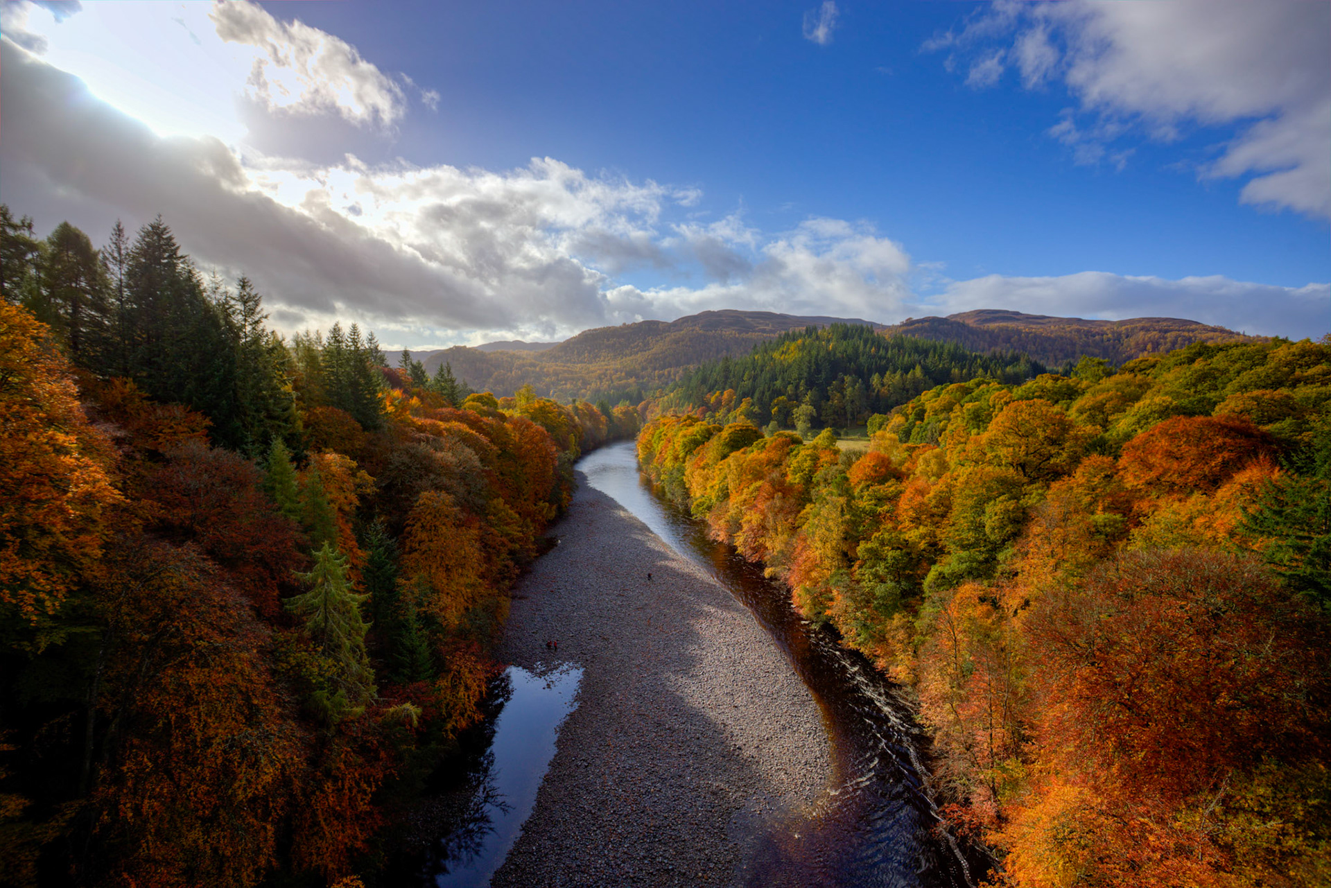 Garry Bridge. Autumnal Tour around Perthshire 19 October 2024