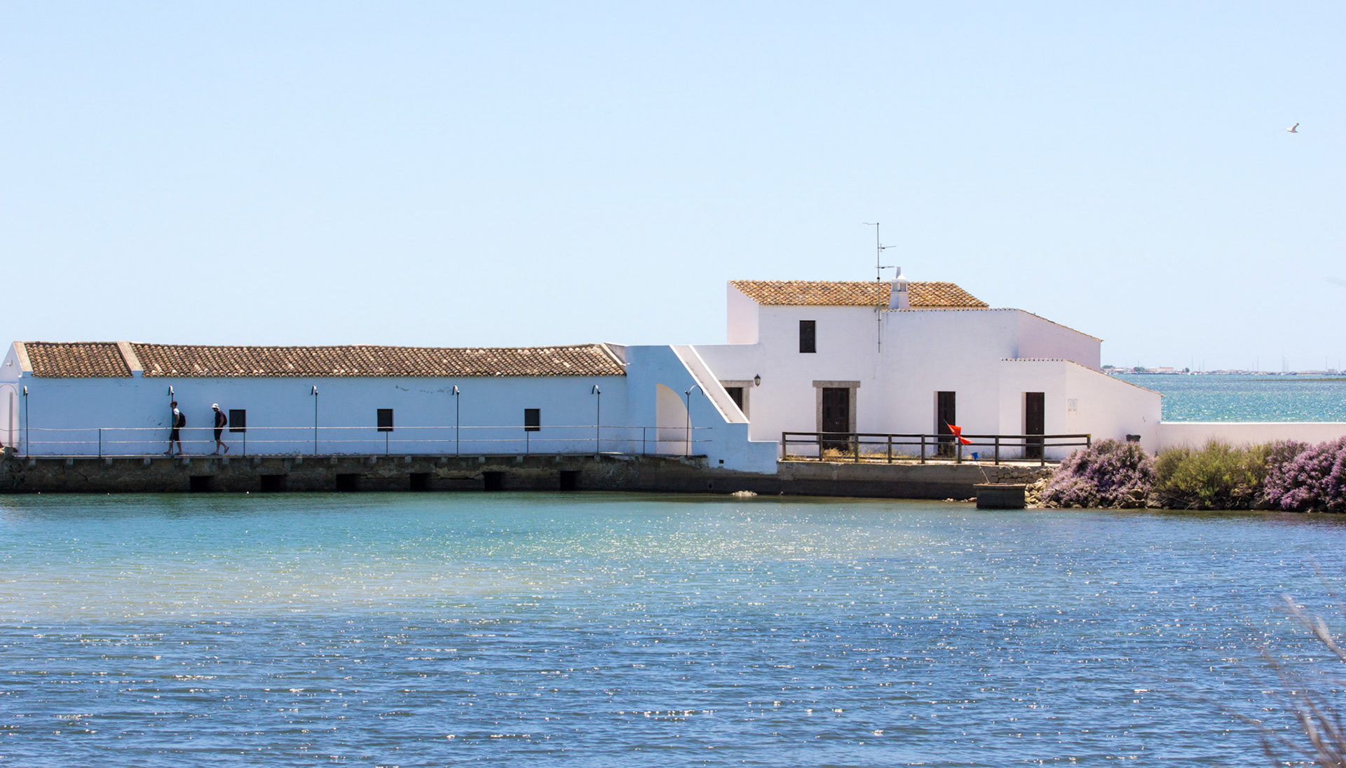 Tidal Mill in Parque Natural da Ria Formosa at Olhao