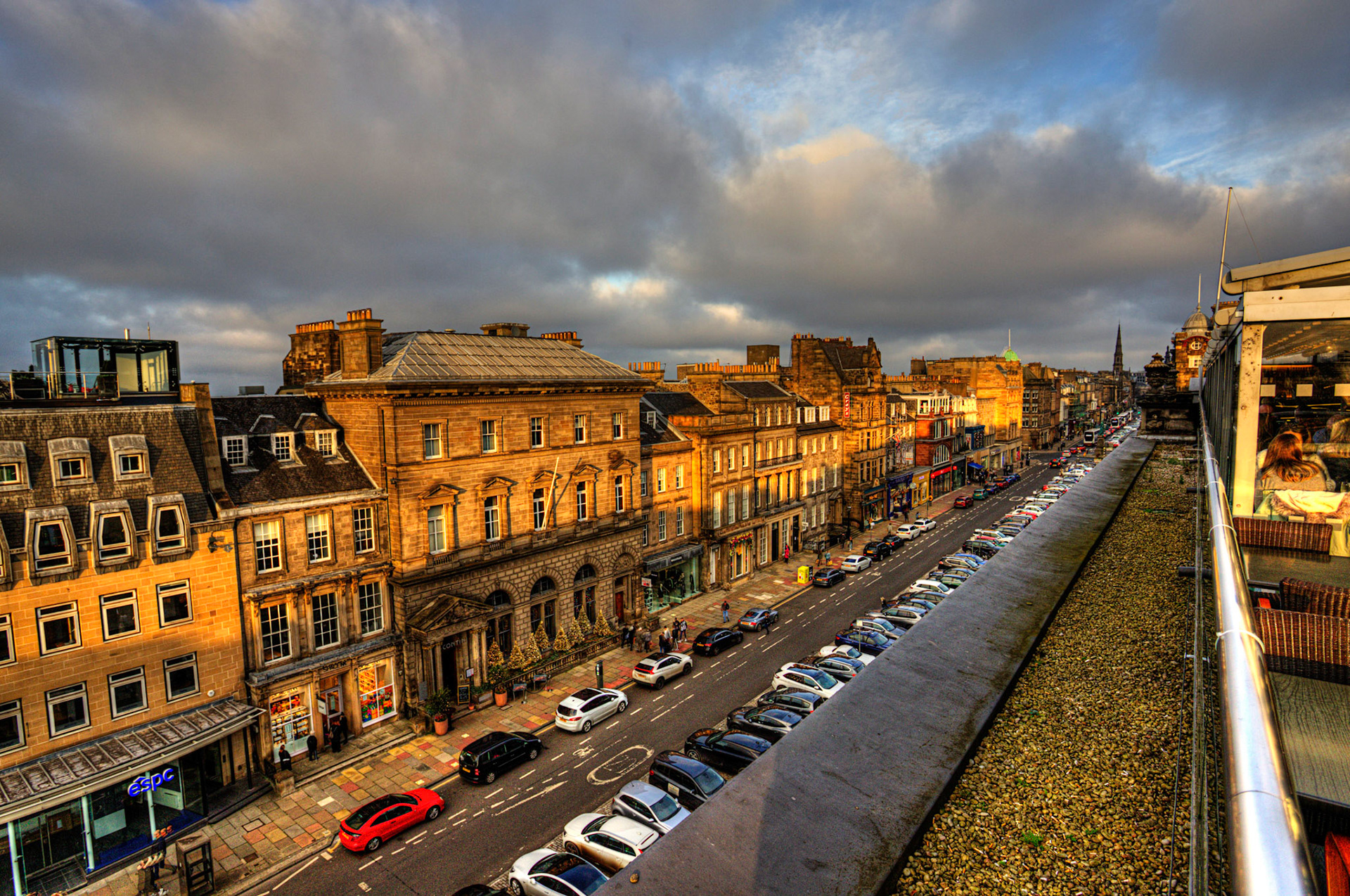 View from the roof terrace at Chaophraya Please see my other photos at JamesPDeans.co.uk