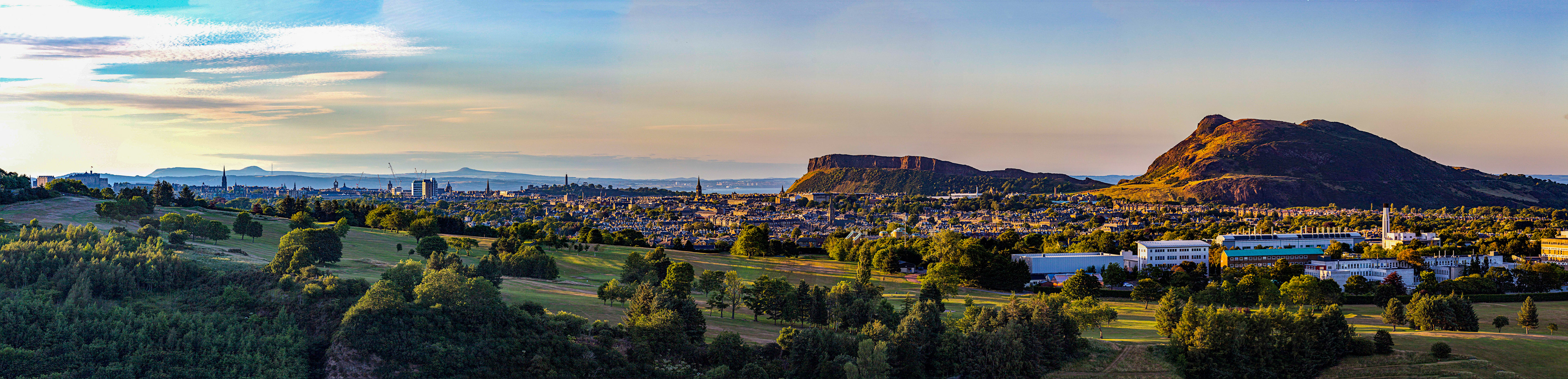 View of Edinburgh from Braid Hills