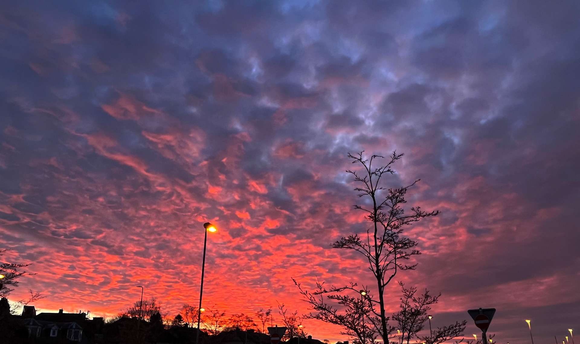 Sunrise in Bathgate 25 March 2024