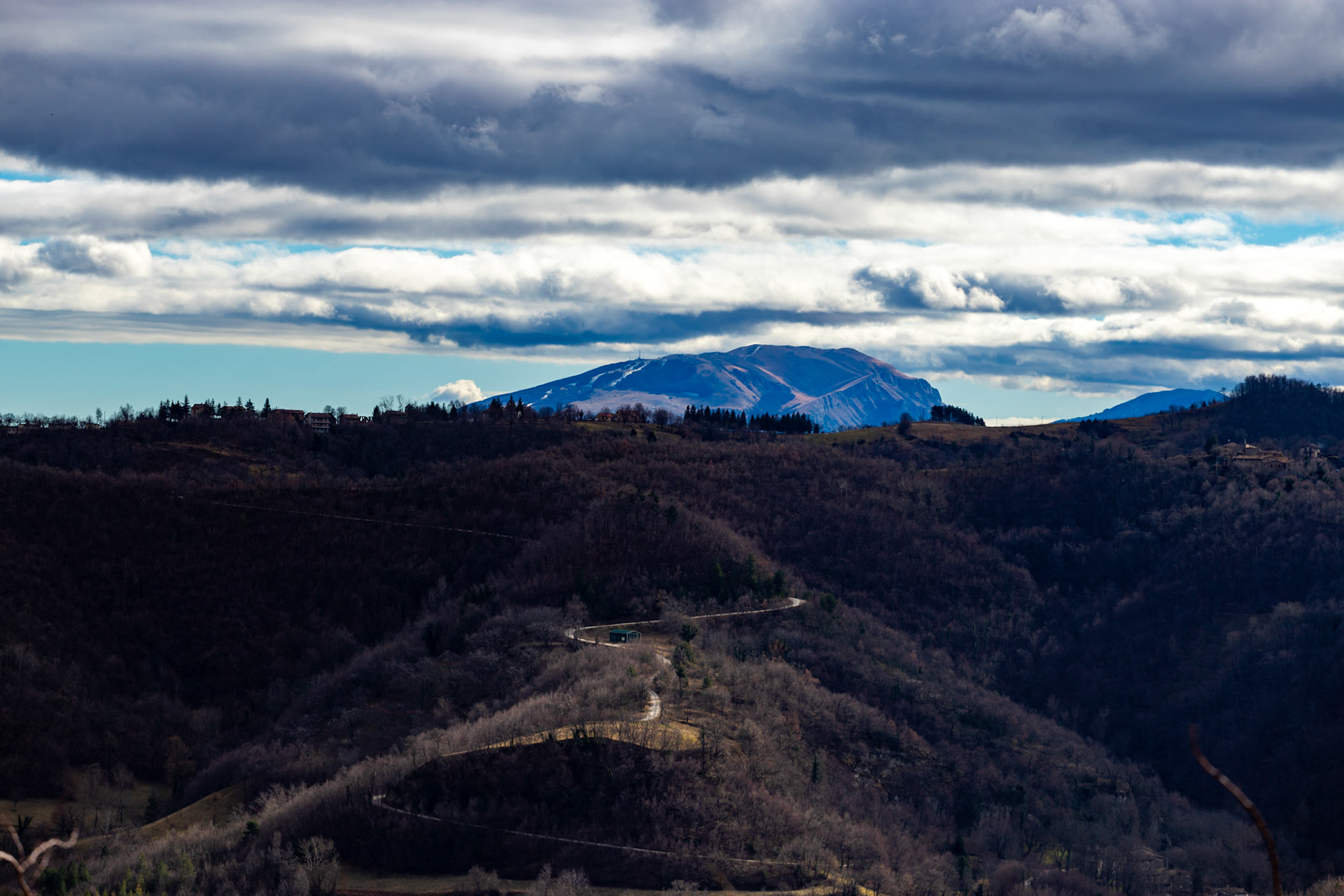 Sibillini Mountains, Marches, Italy 01 February 2020