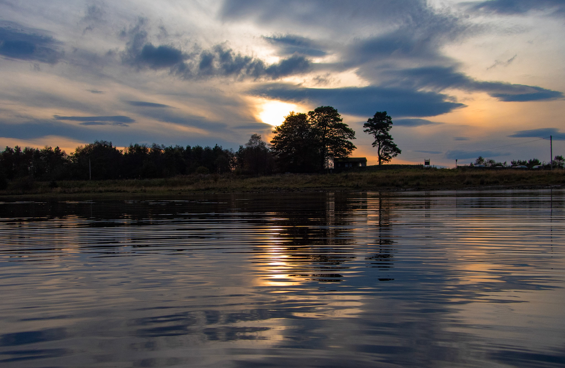 Sunset at Harperrig 05 October 2024