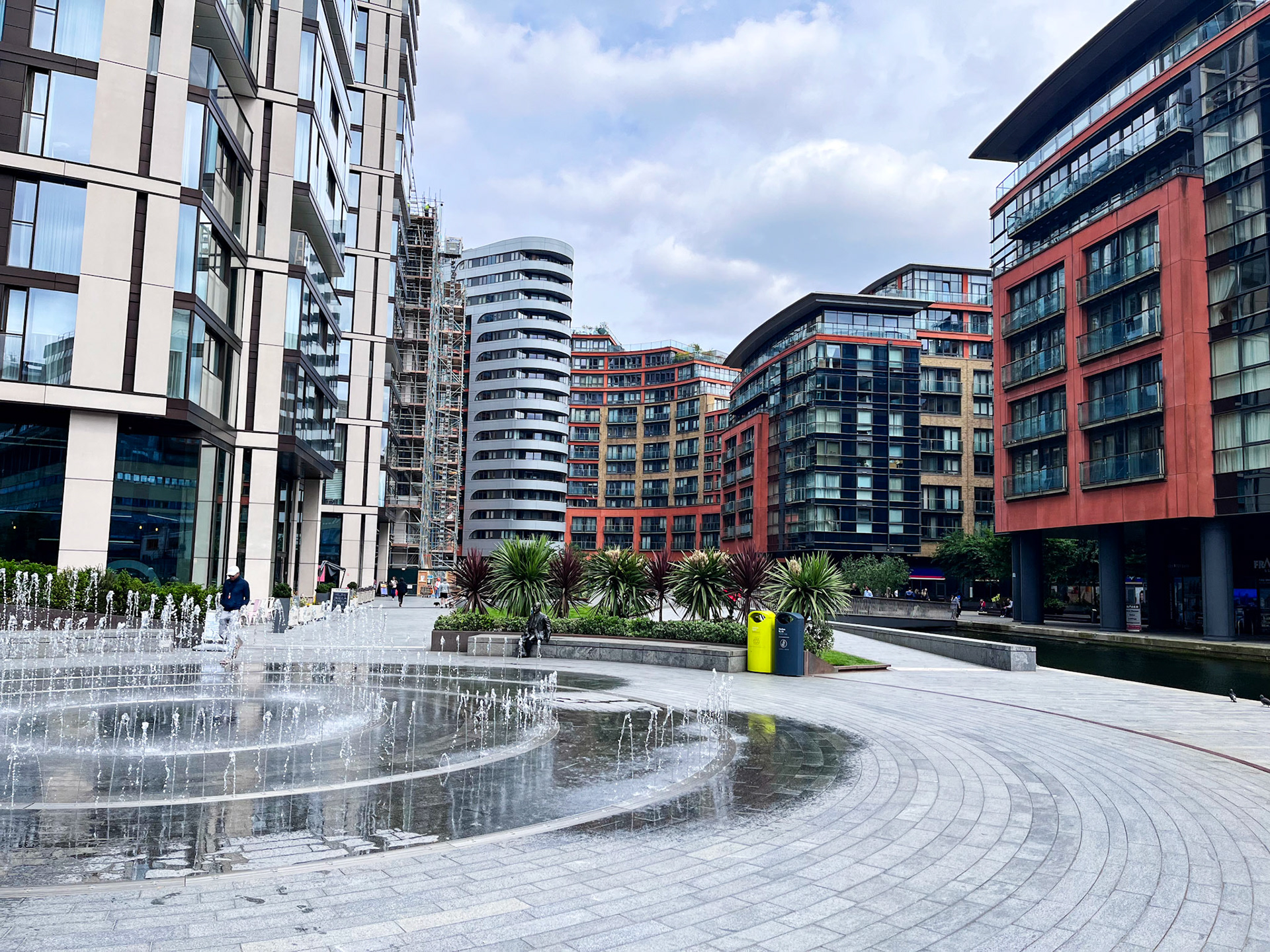 Paddington Canal Basin London 04 June 2024
