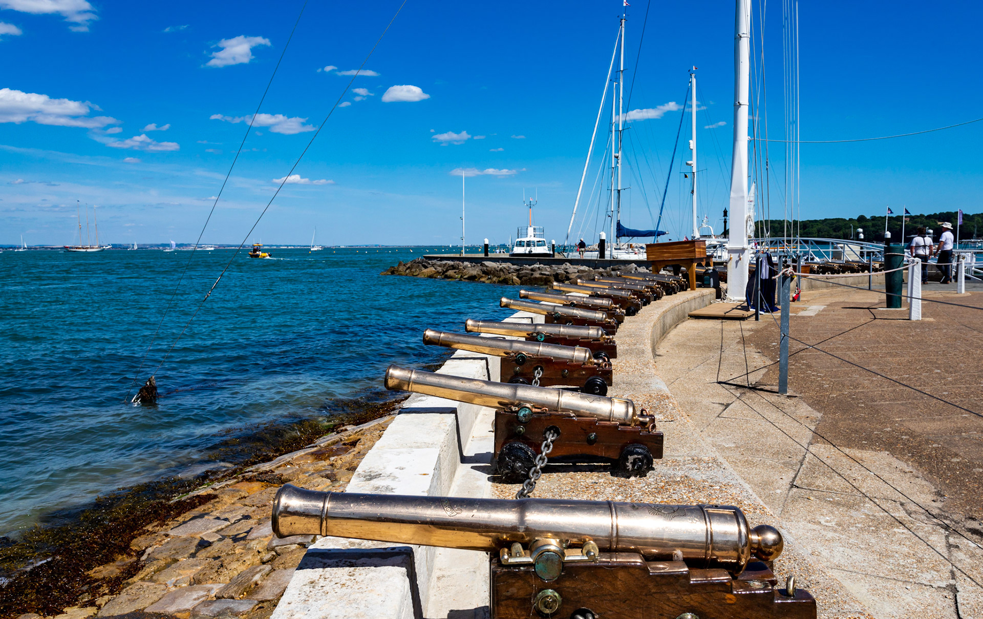 Royal Yacht Squadron - Cowes IOW 14 July 2022