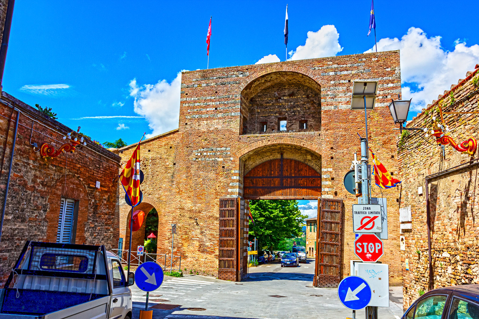 Porta San Marco, Siena 26 June 2024