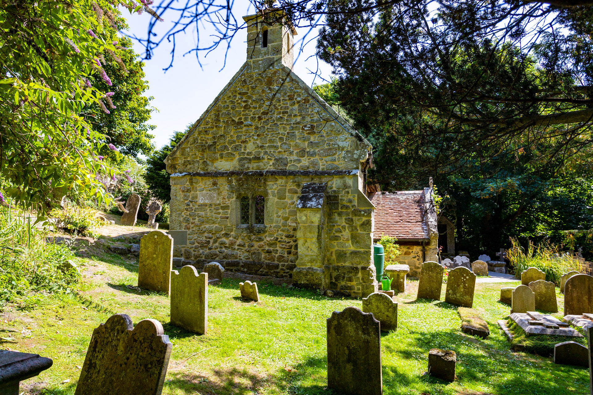 Old St Boniface Church Bonchurch Ventnor IOW 19  July 2022