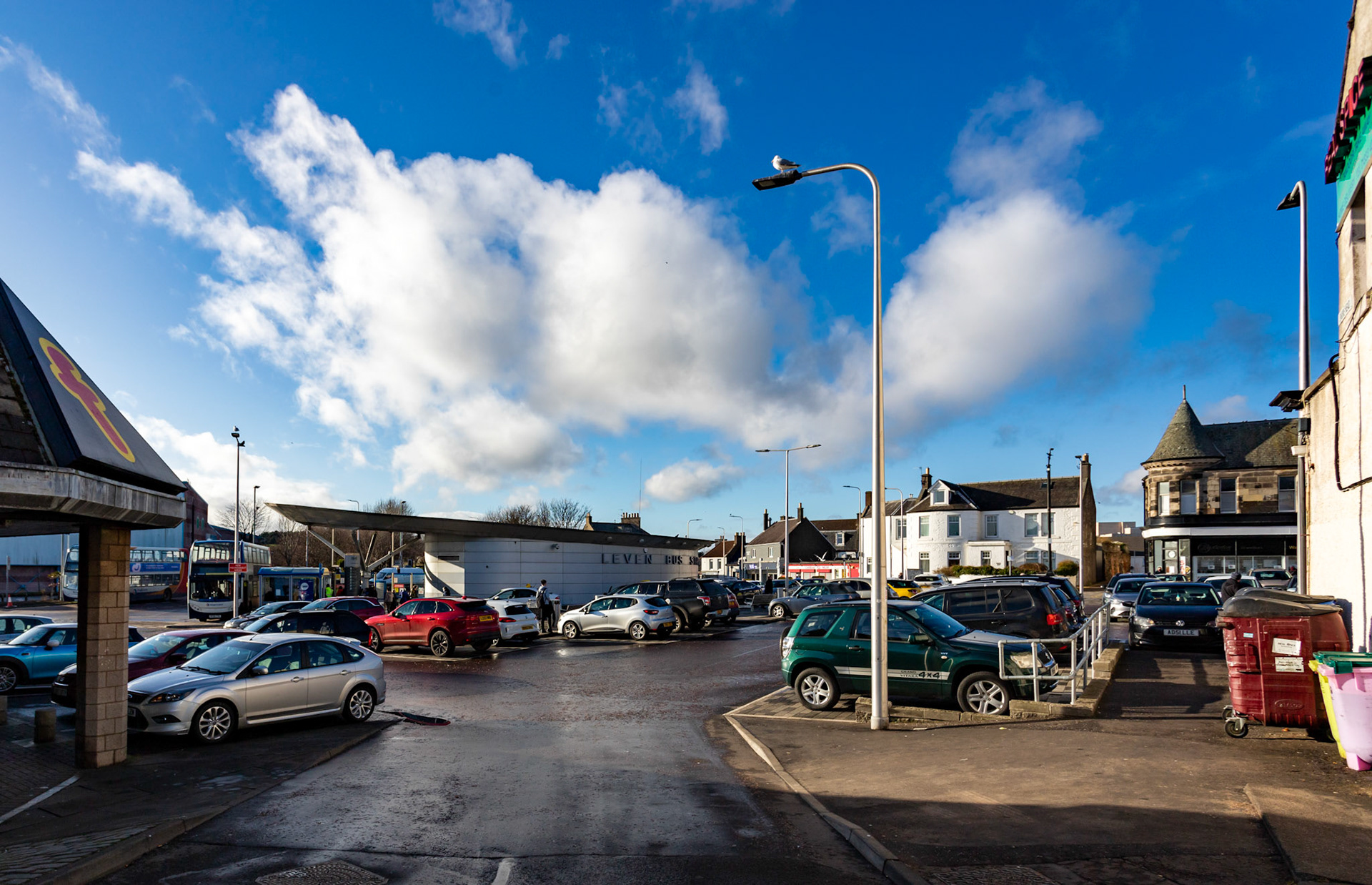 Site of the old Leven harbour