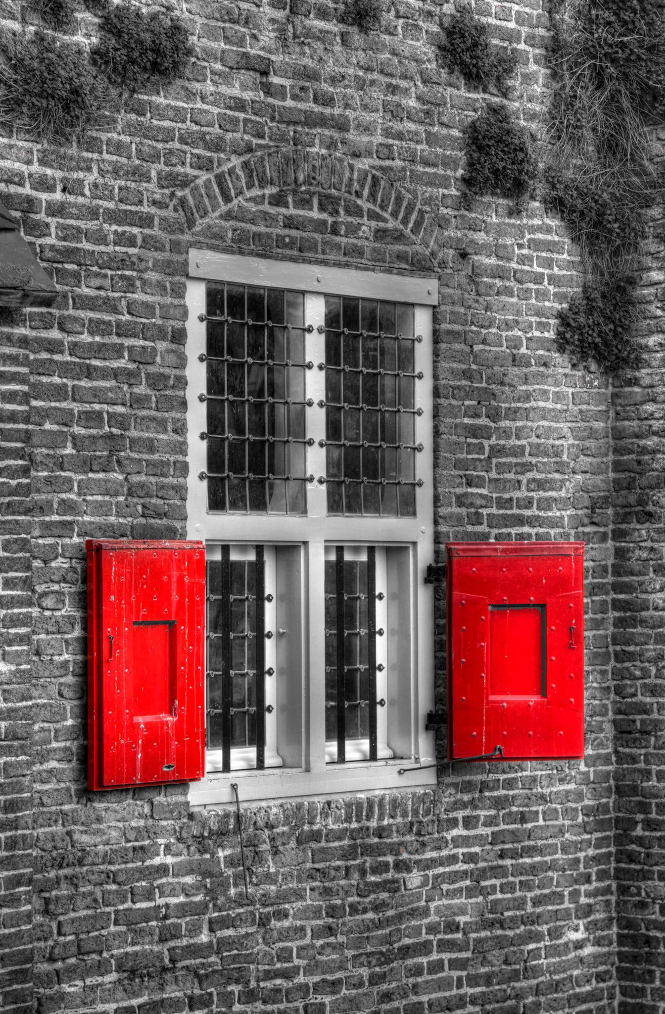 Amersfoort - Koppelpoort medieval gate Amersfoort, Netherlands. Build c1425 - it is a complex structure, being a gate covering the canal, 2 roadways and a bridge. Please see my other Photographs at: http://www.jamespdeans.co.uk/