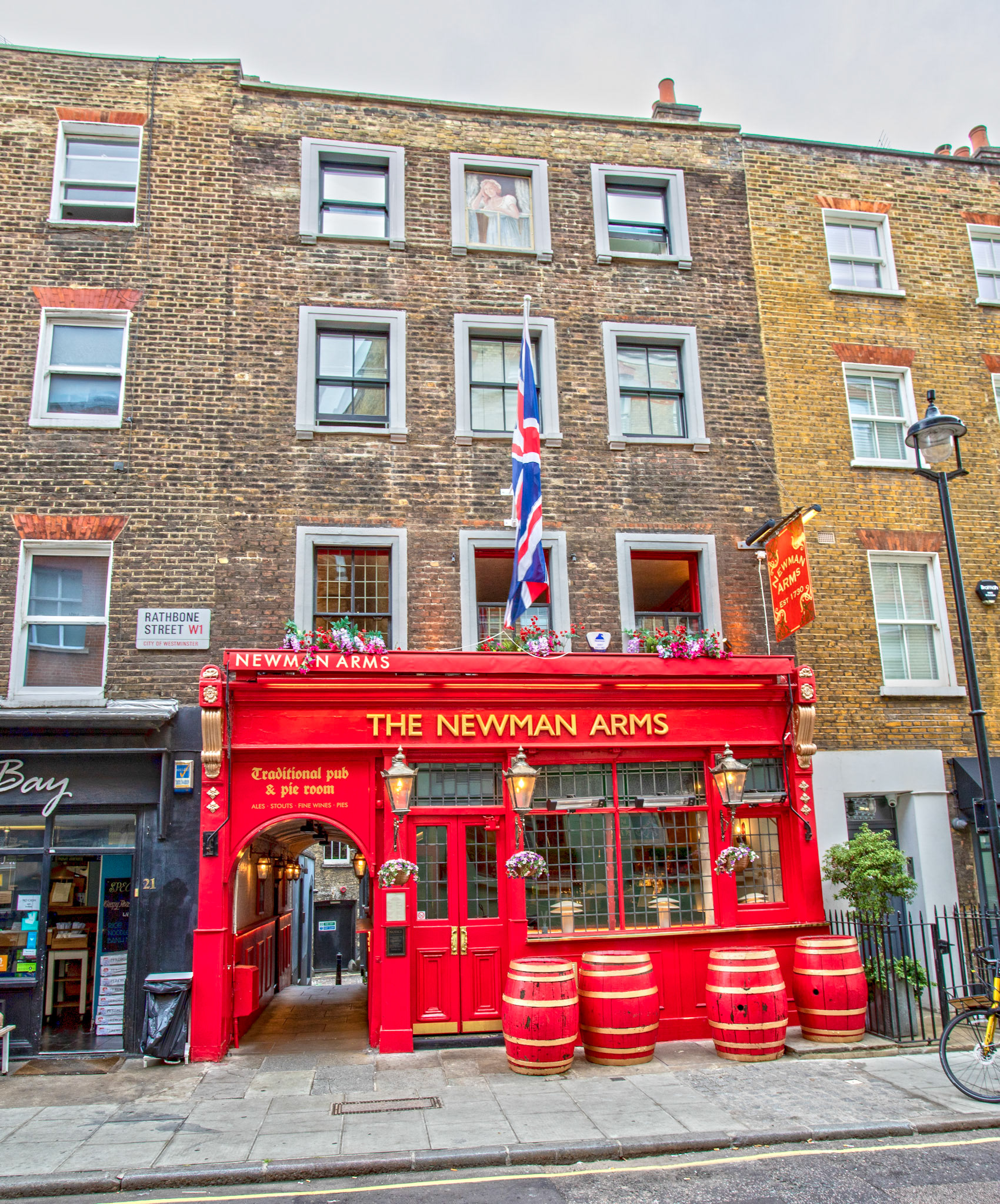 Newman Passage, Soho, London 18 August 2025