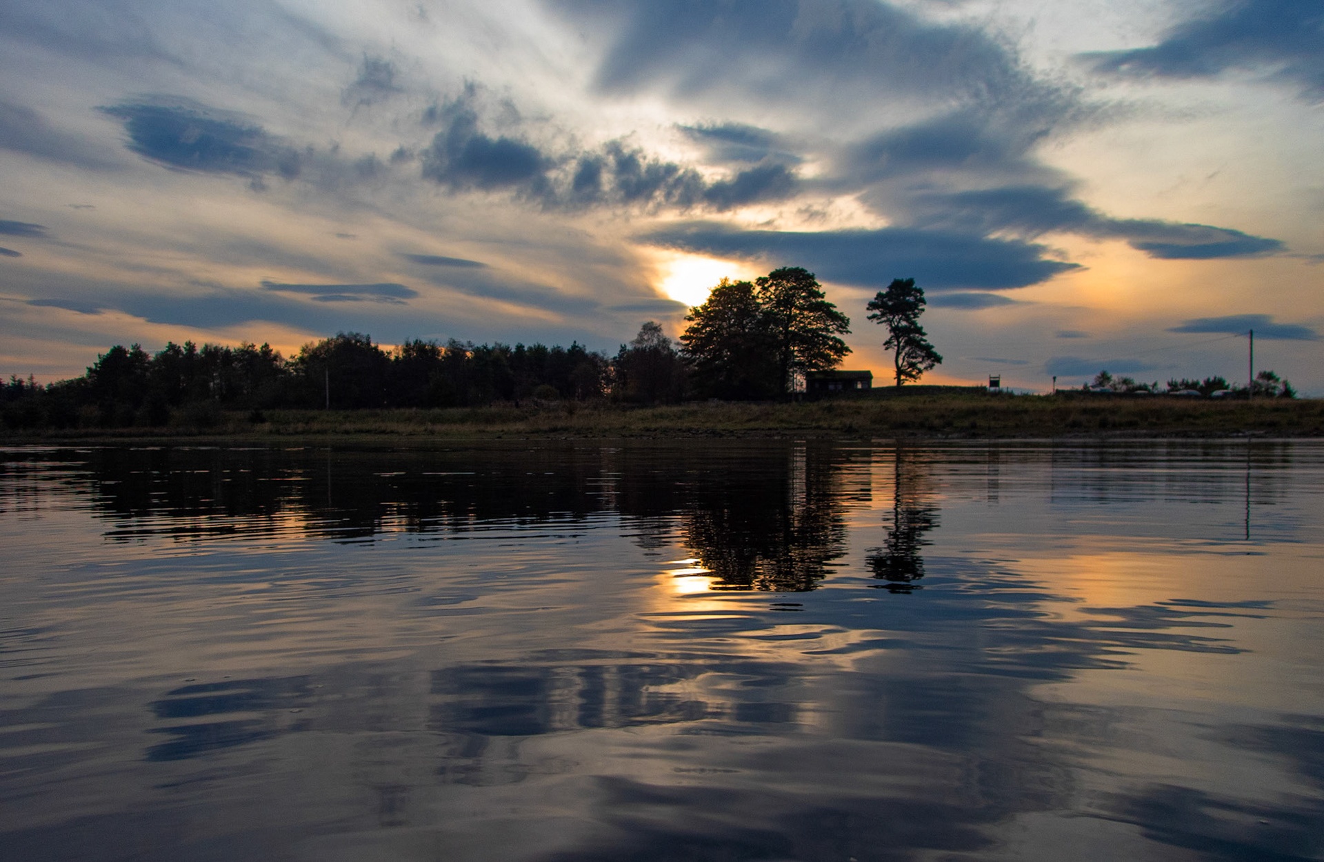 Sunset at Harperrig 05 October 2024