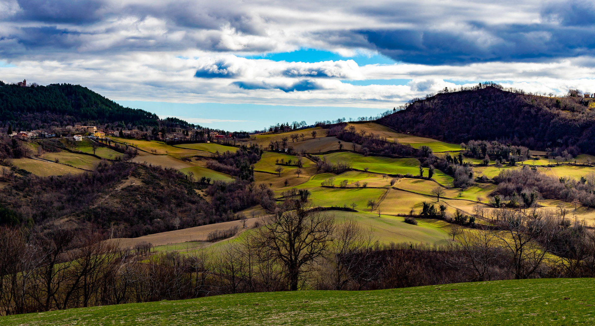 Sibillini Mountains, Marches, Italy 01 February 2020