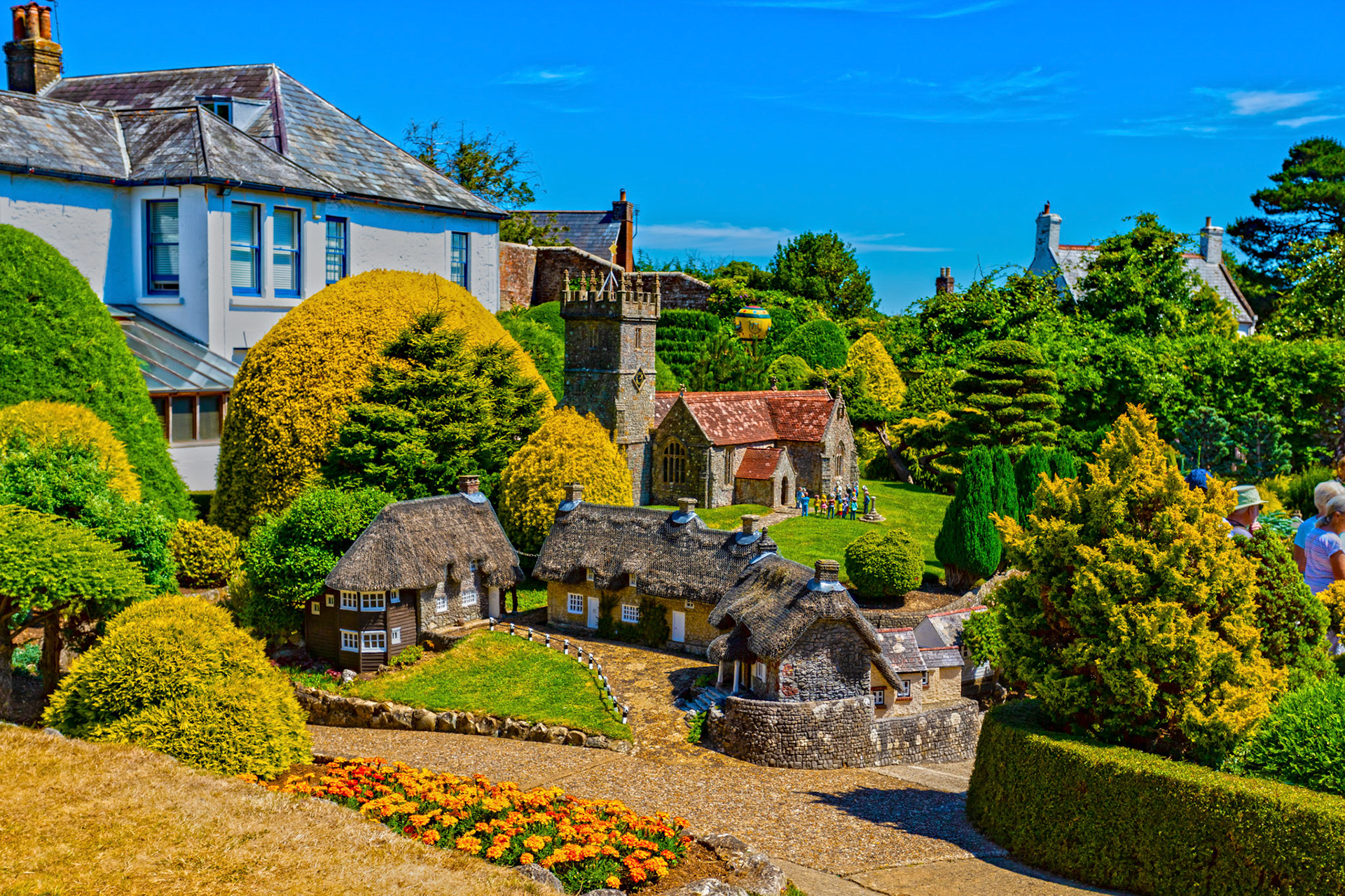 Godshill Model Village IOW 15  July 2022