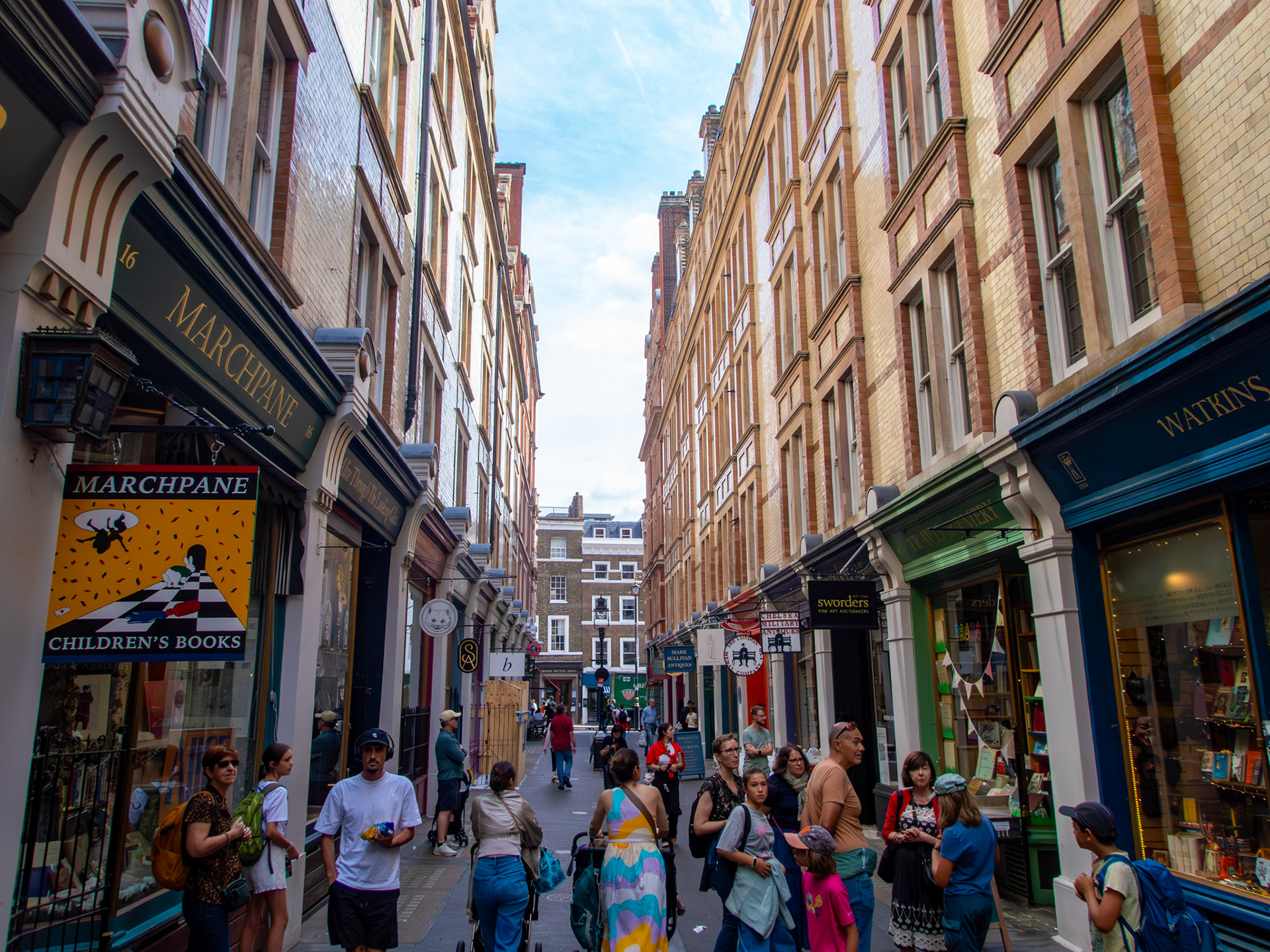St Martin's Lane. London 08 August 2025