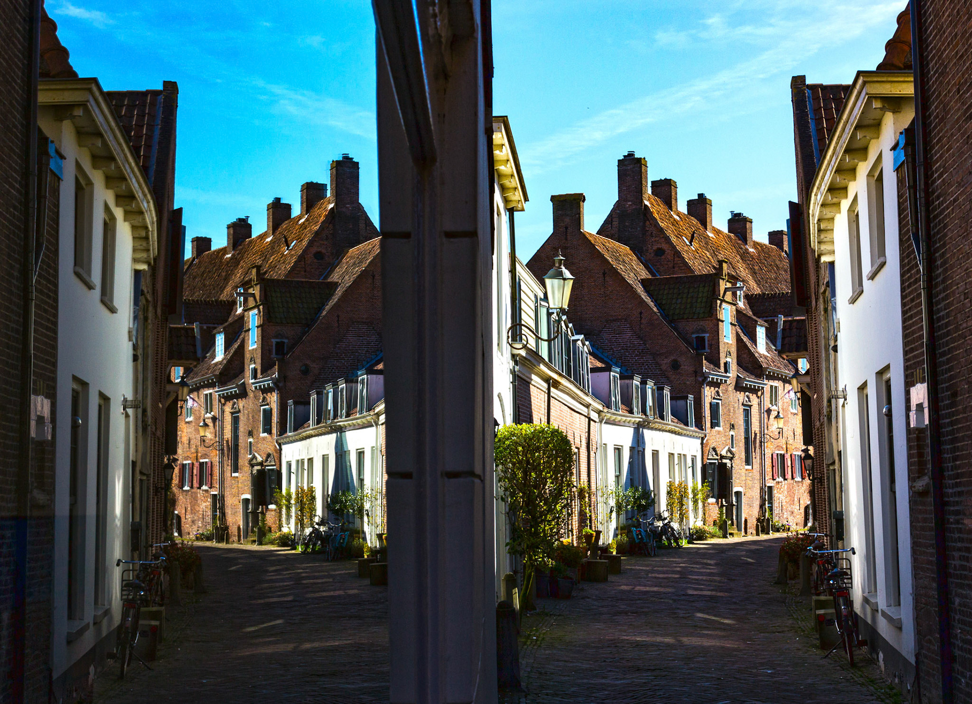 Reflections on a window in AmersfoortPlease see my other Photographs at: www.jamespdeans.co.uk