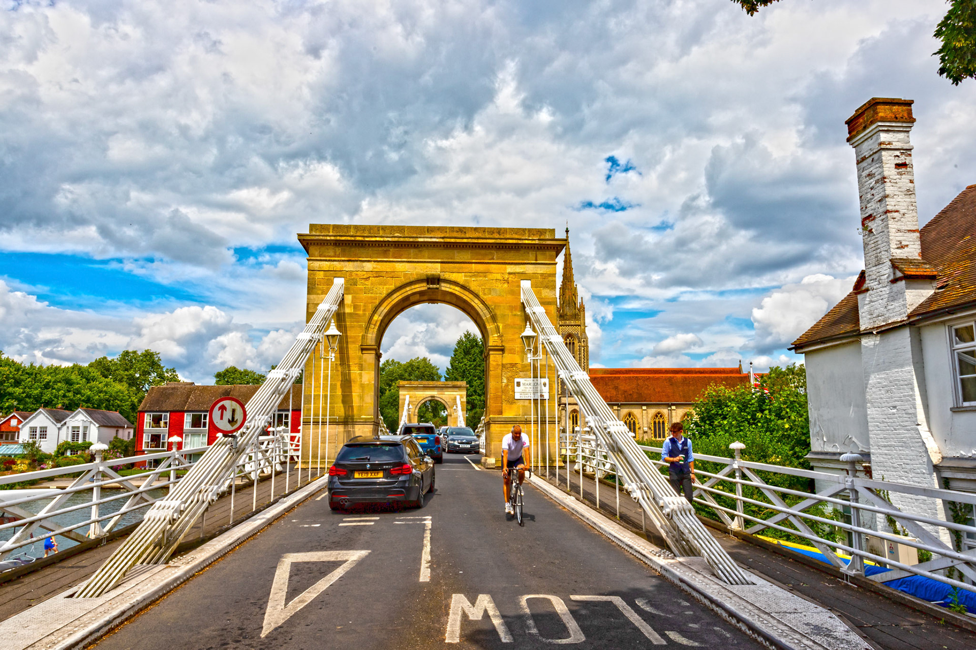 Marlow Suspension Bridge 14 July 2024