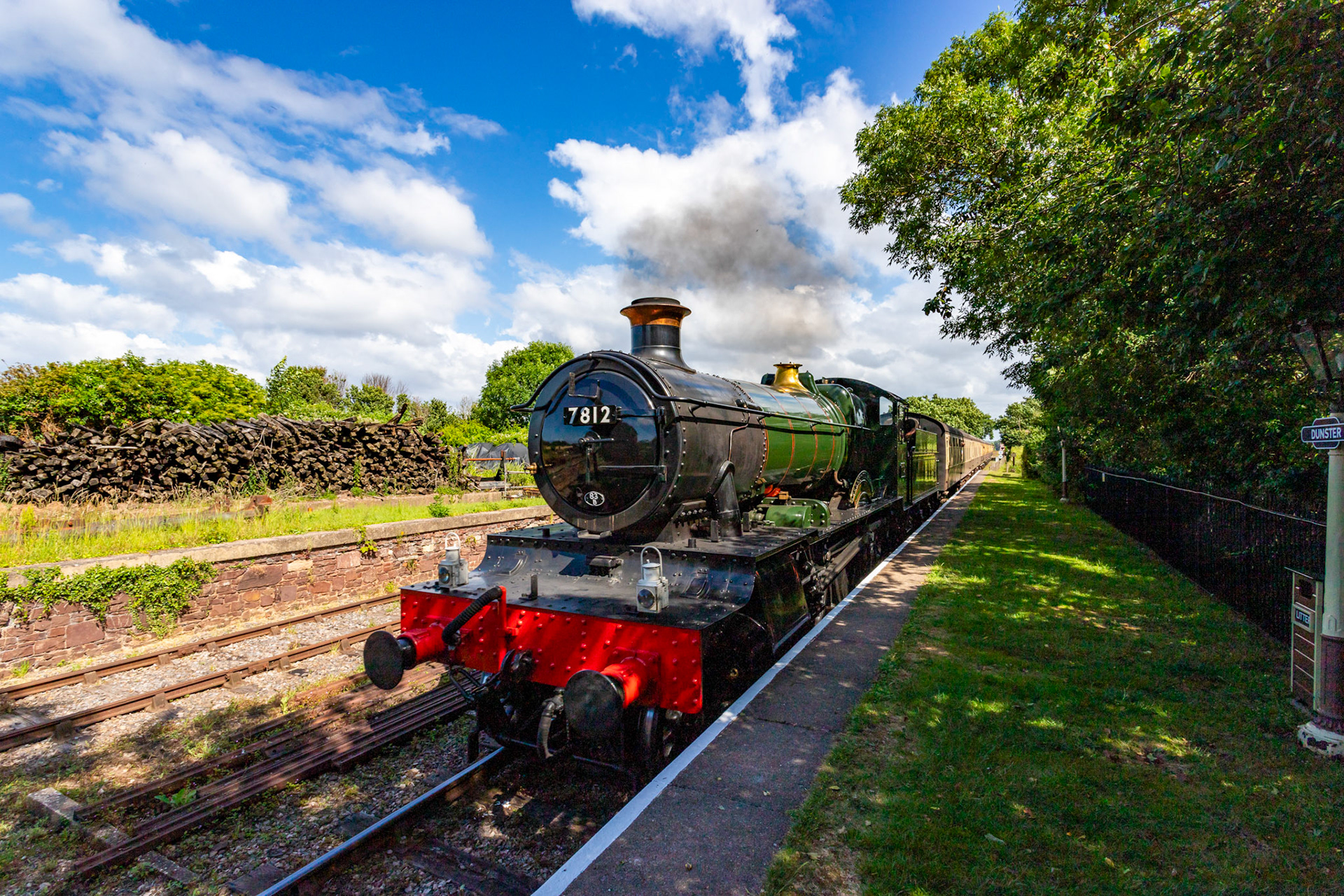 Dunster Railway Station 25 June 2023