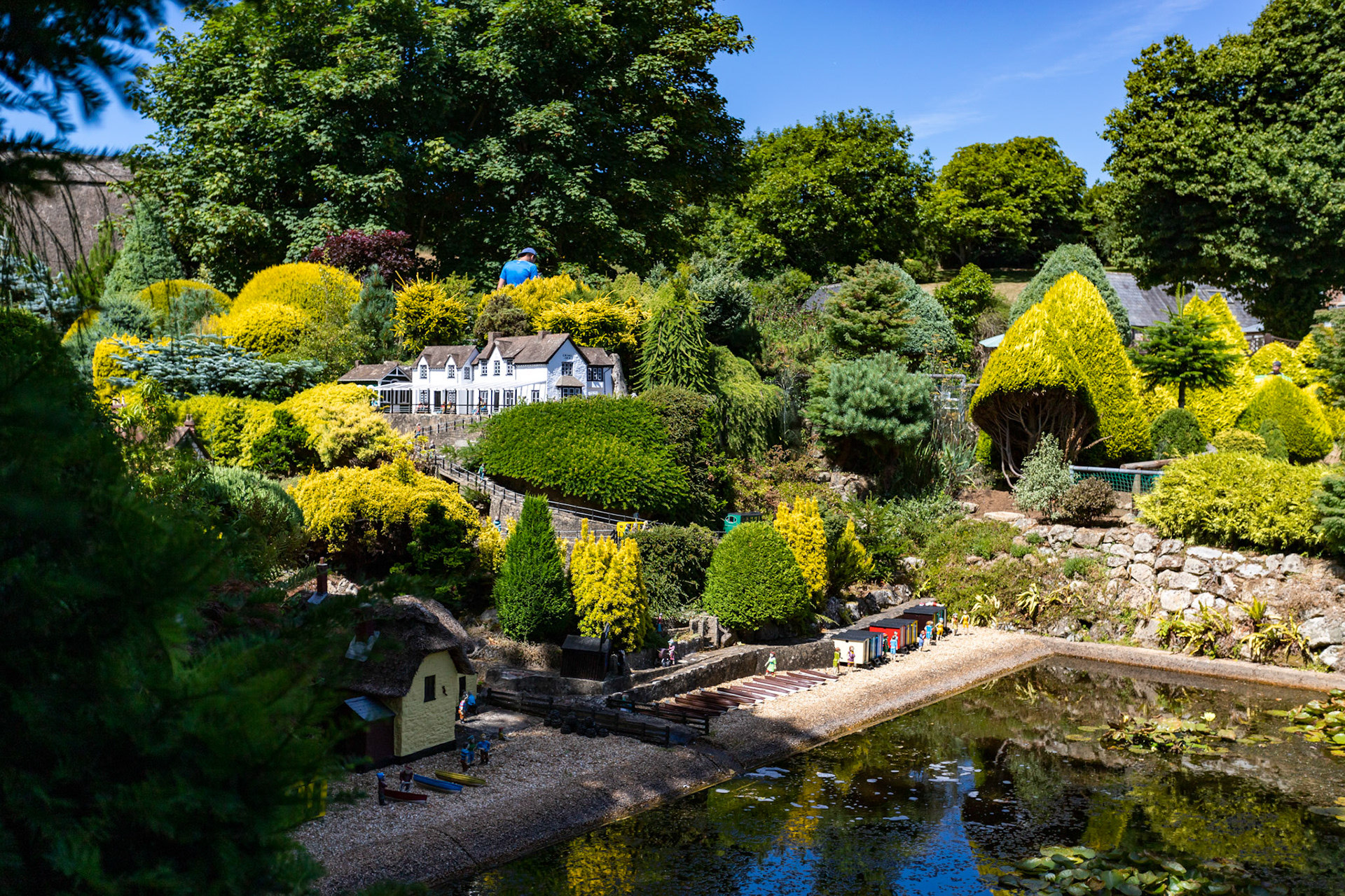 Godshill Model Village IOW 15  July 2022