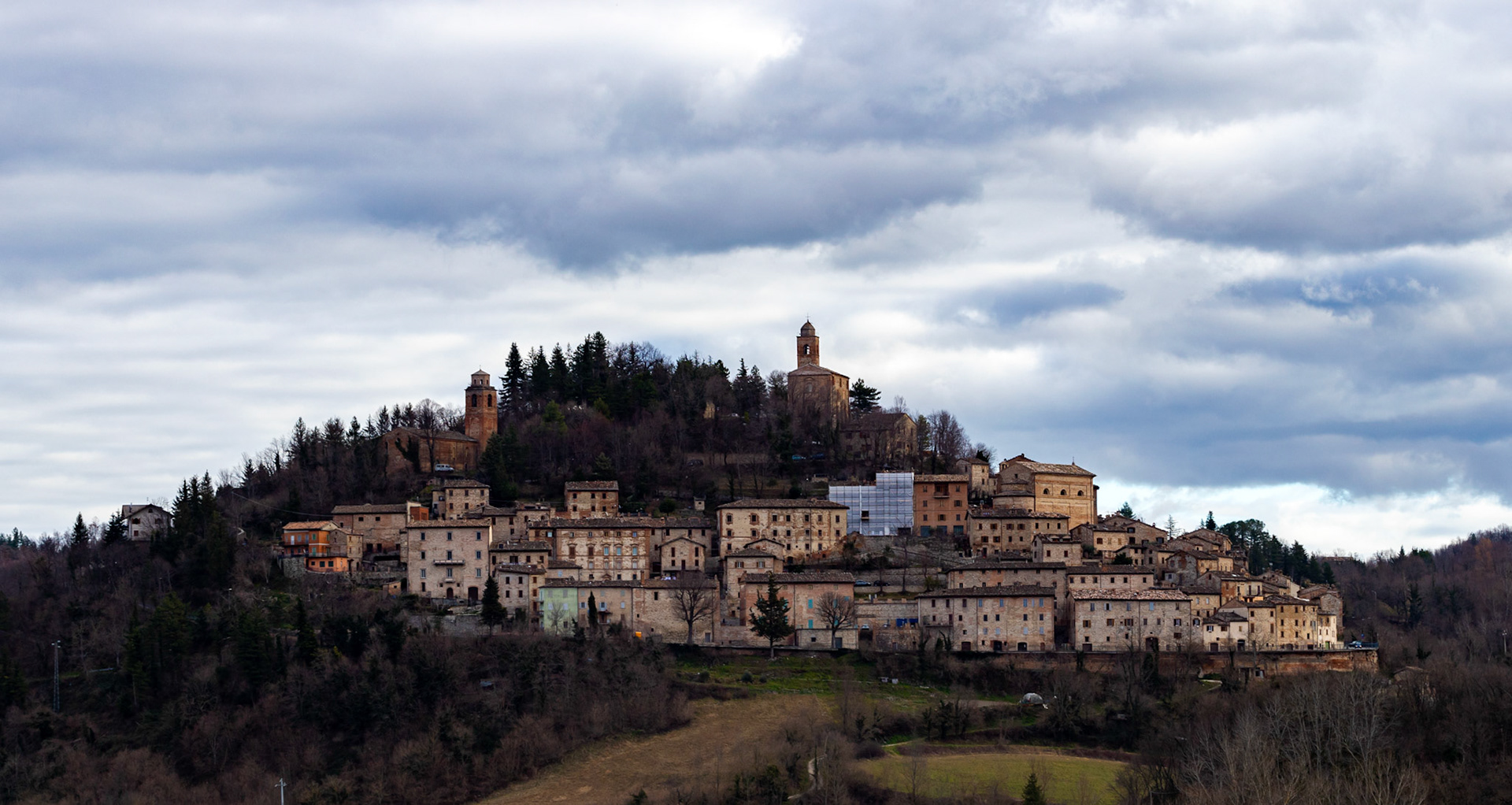 Montefortino Sibillini Mountains 01 February 2020