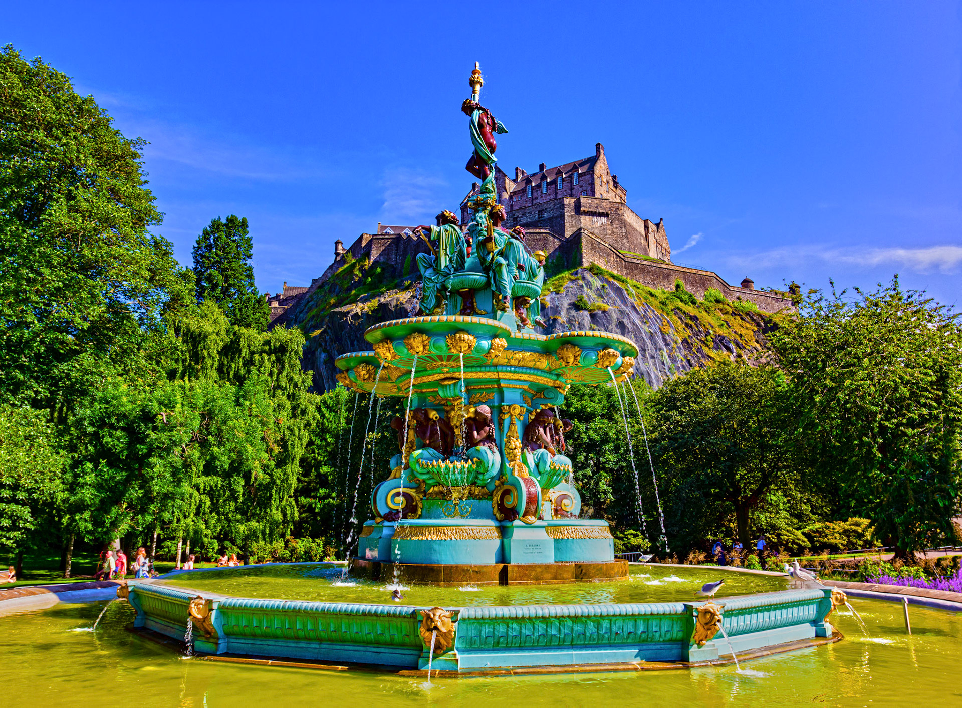 Ross Fountain - Edinburgh 24 July 2021Please see my other photos at JamesPDeans.co.uk