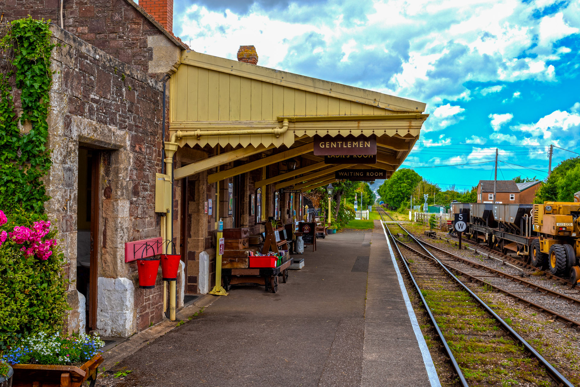 Dunster Railway Station 25 June 2023