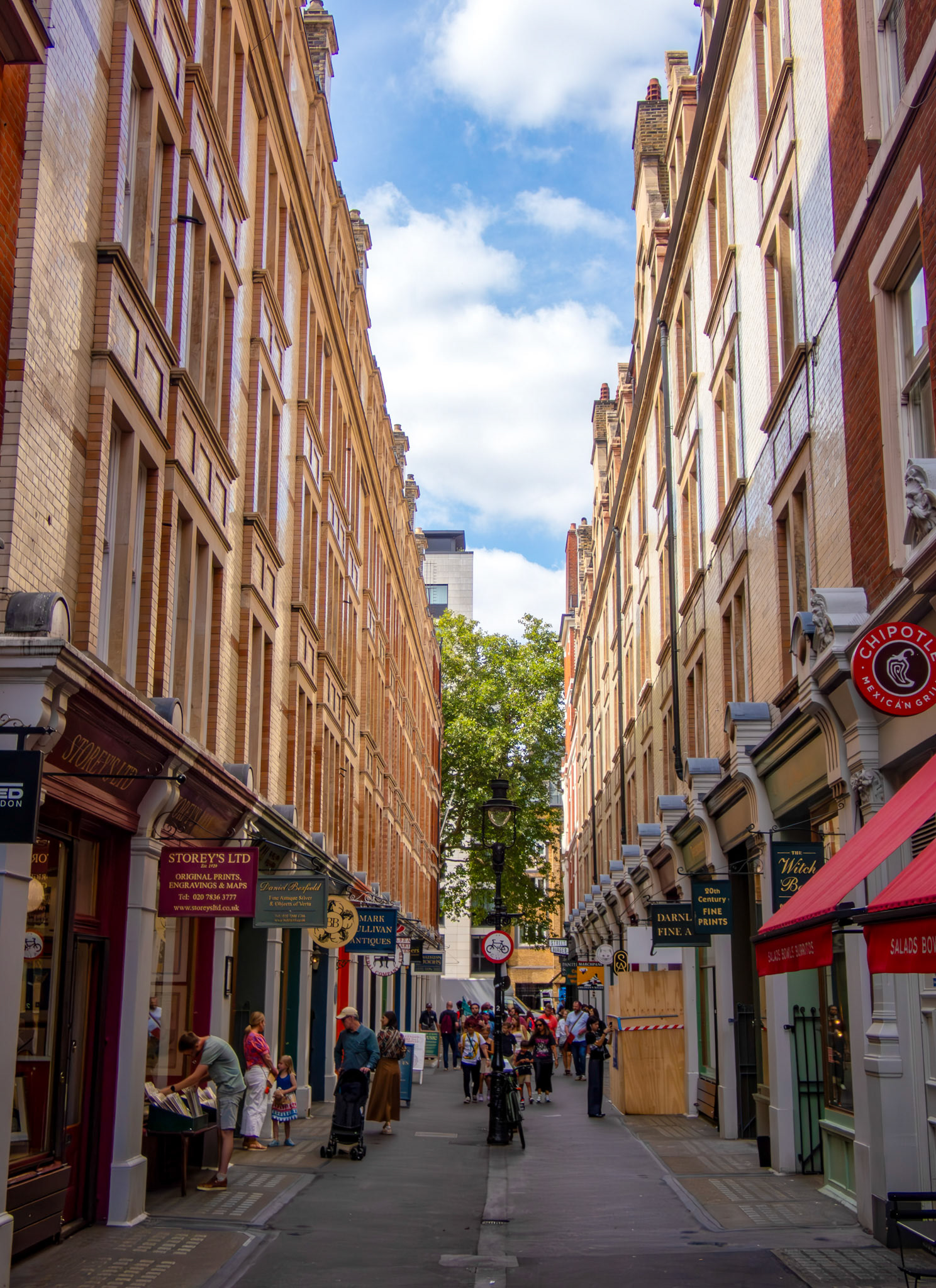 St Martin's Lane. London 08 August 2025