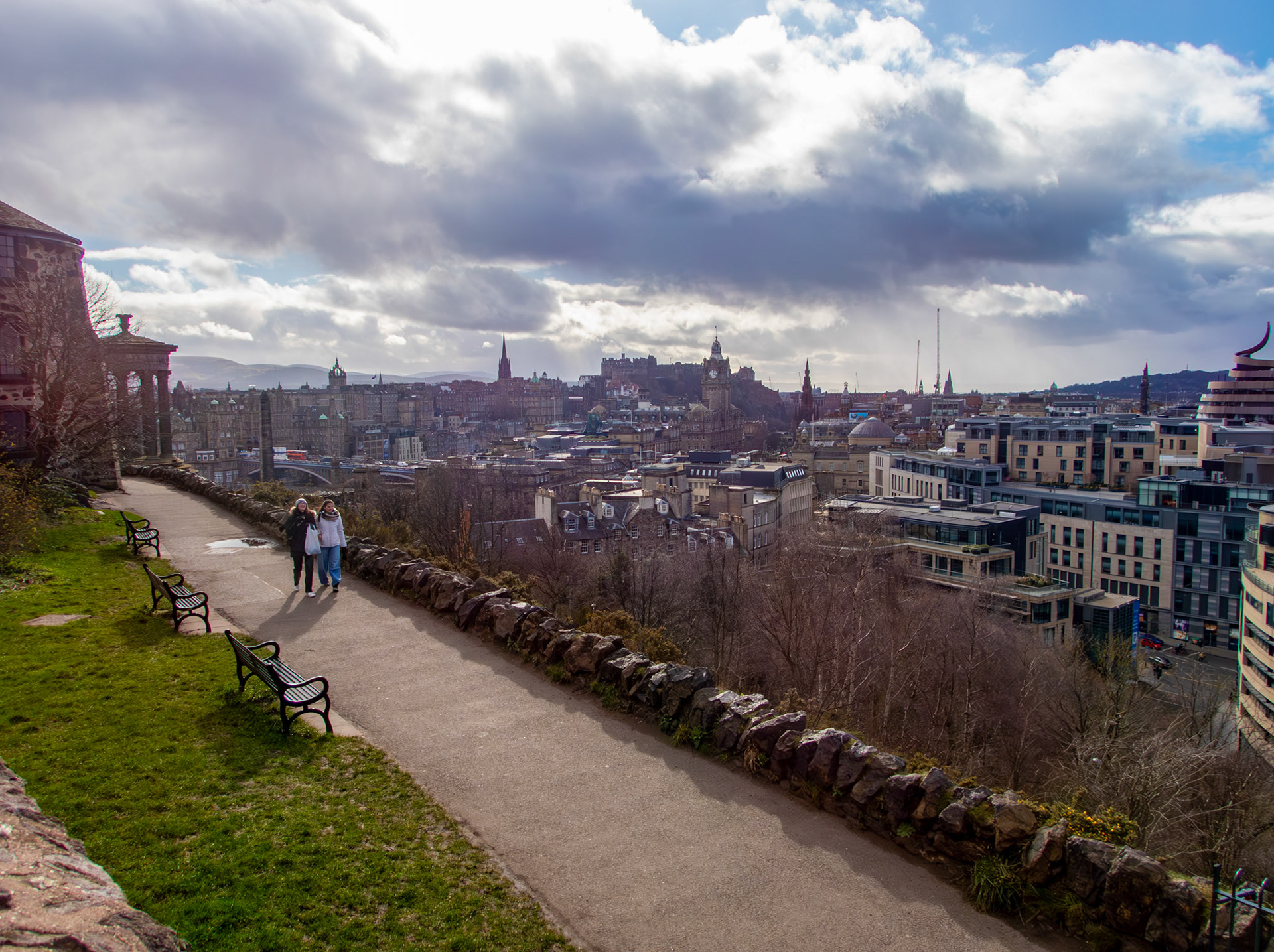 Edinburgh 14 March 2026 - View from Calton Hill