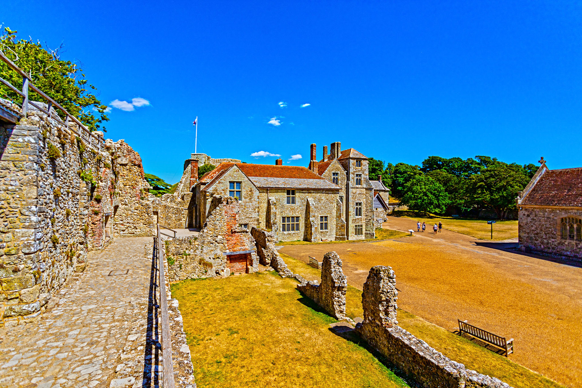 Carisbrooke Castle IOW 15 July 2022