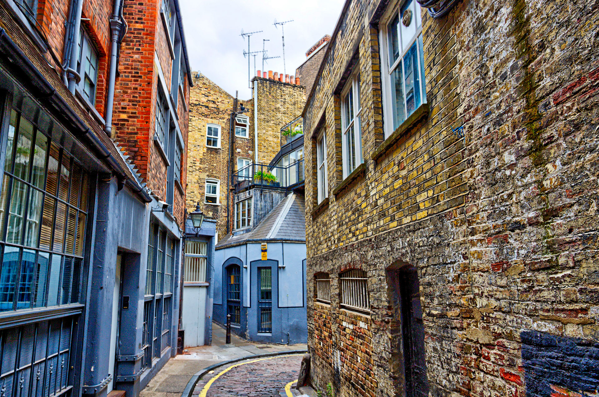 Newman Passage, Soho, London 18 August 2025