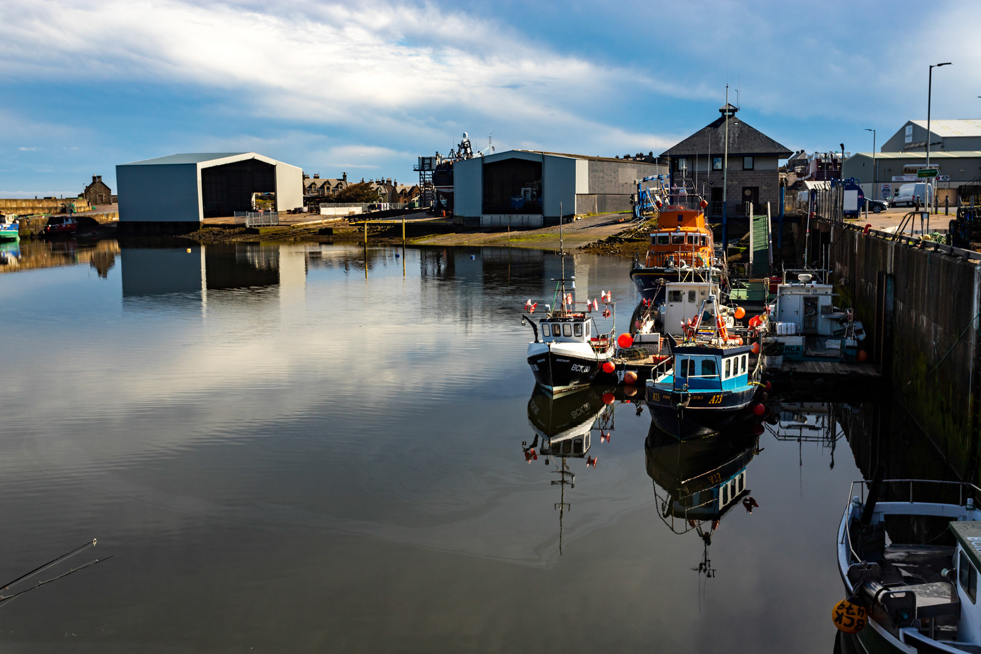 Buckie Harbour Please see my other photos at JamesPDeans.co.uk