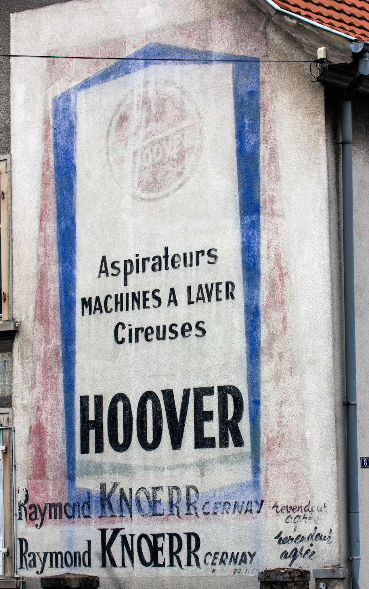 Ghost Sign Cernay France Please see my other Photographs at: http://www.jamespdeans.co.uk/