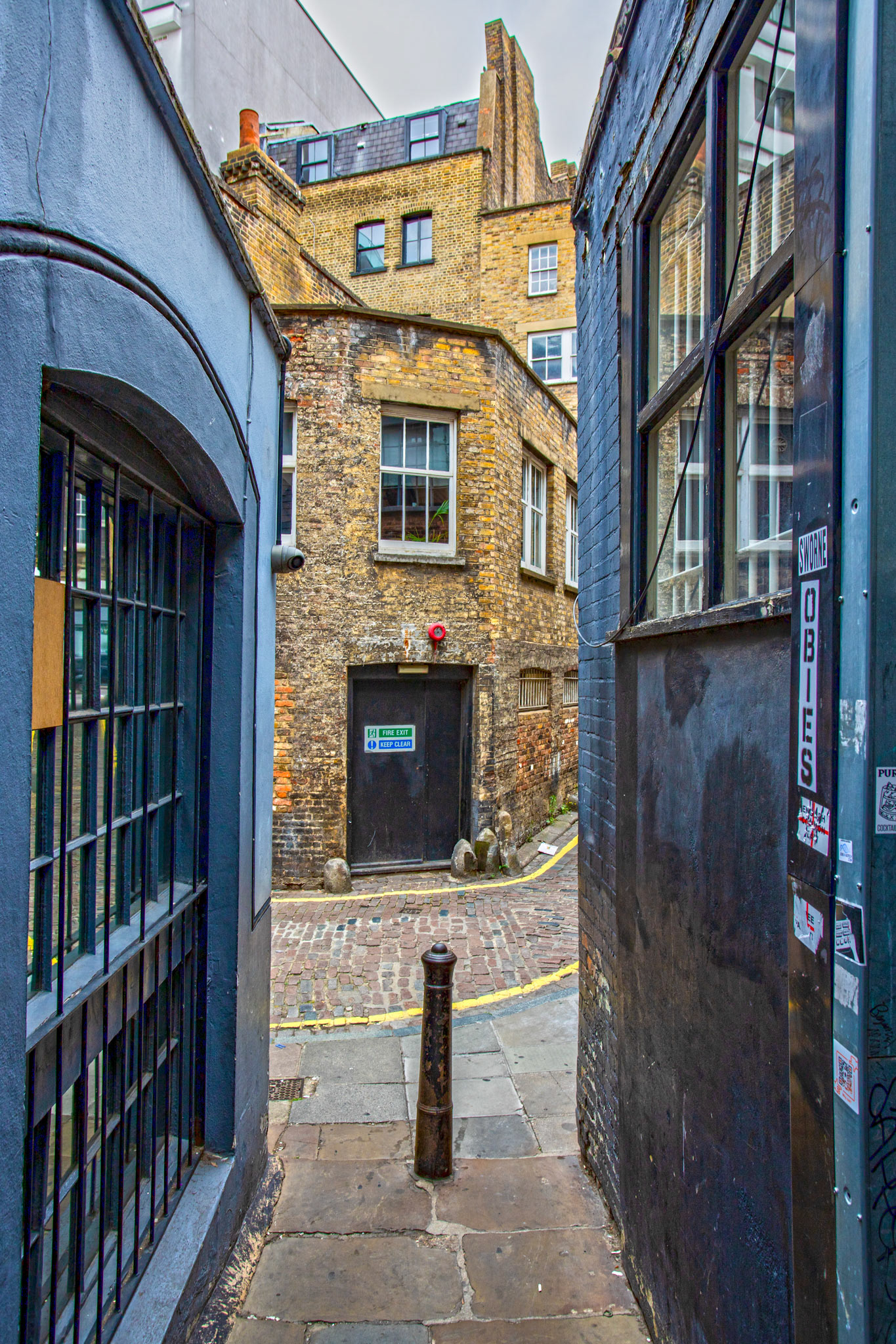 Newman Passage, Soho, London 18 August 2025