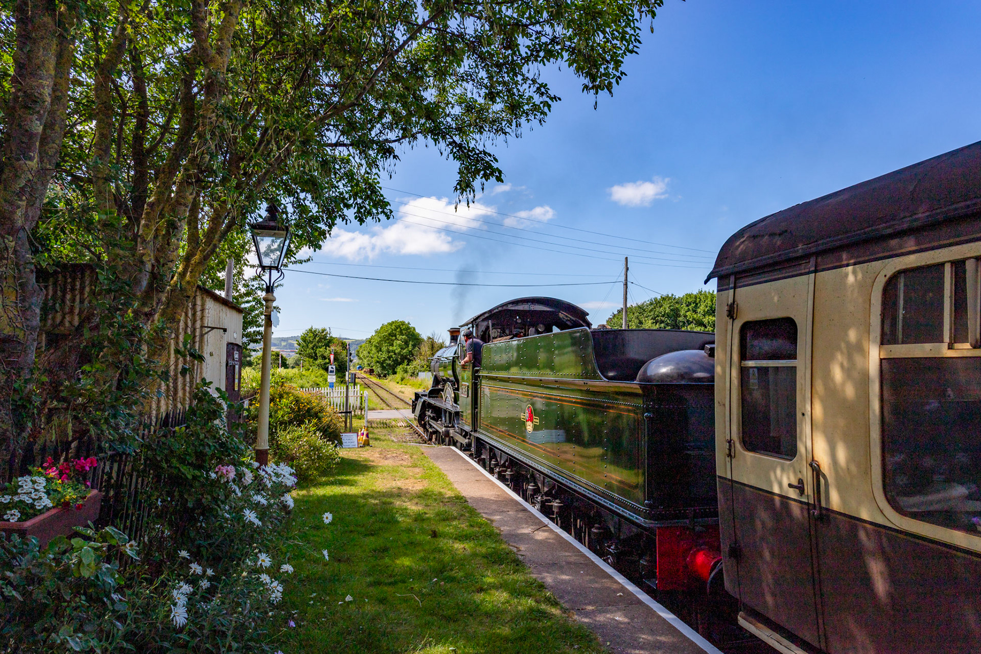 Dunster Railway Station 25 June 2023