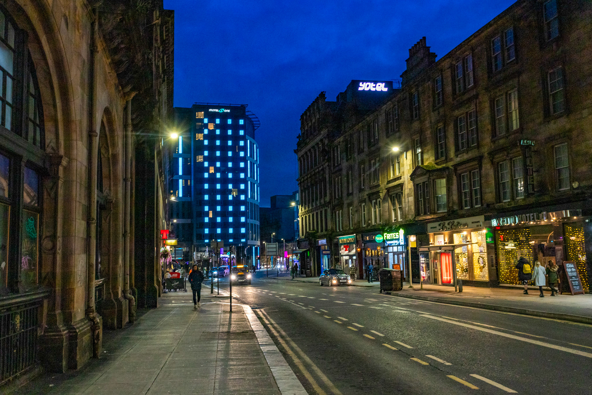 Glasgow Night Time 29 November 2023