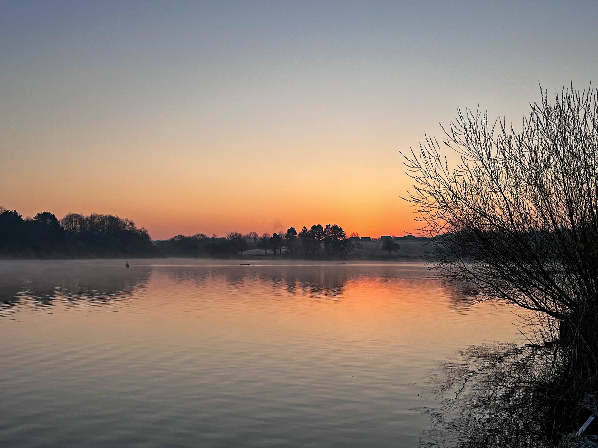 Sunrise at Hogganfield Loch 19 March 2025