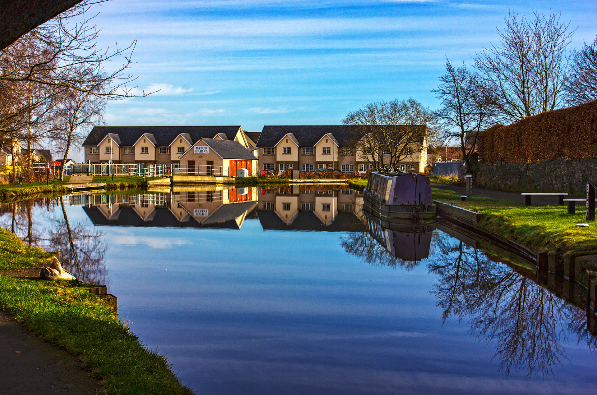 Union Canal at RathoPlease see my other Photographs at: www.jamespdeans.co.uk