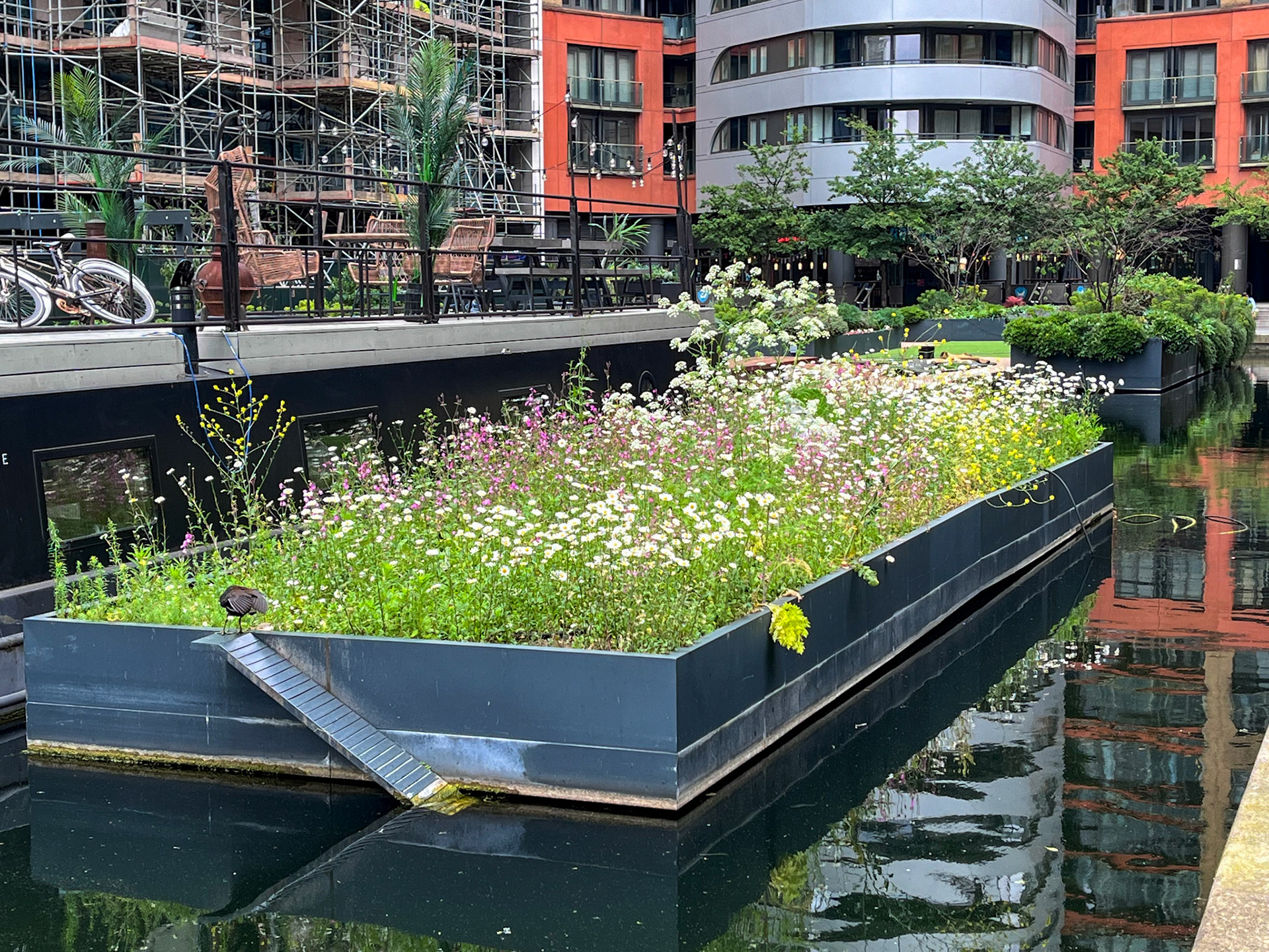 Paddington Canal Basin London 04 June 2024