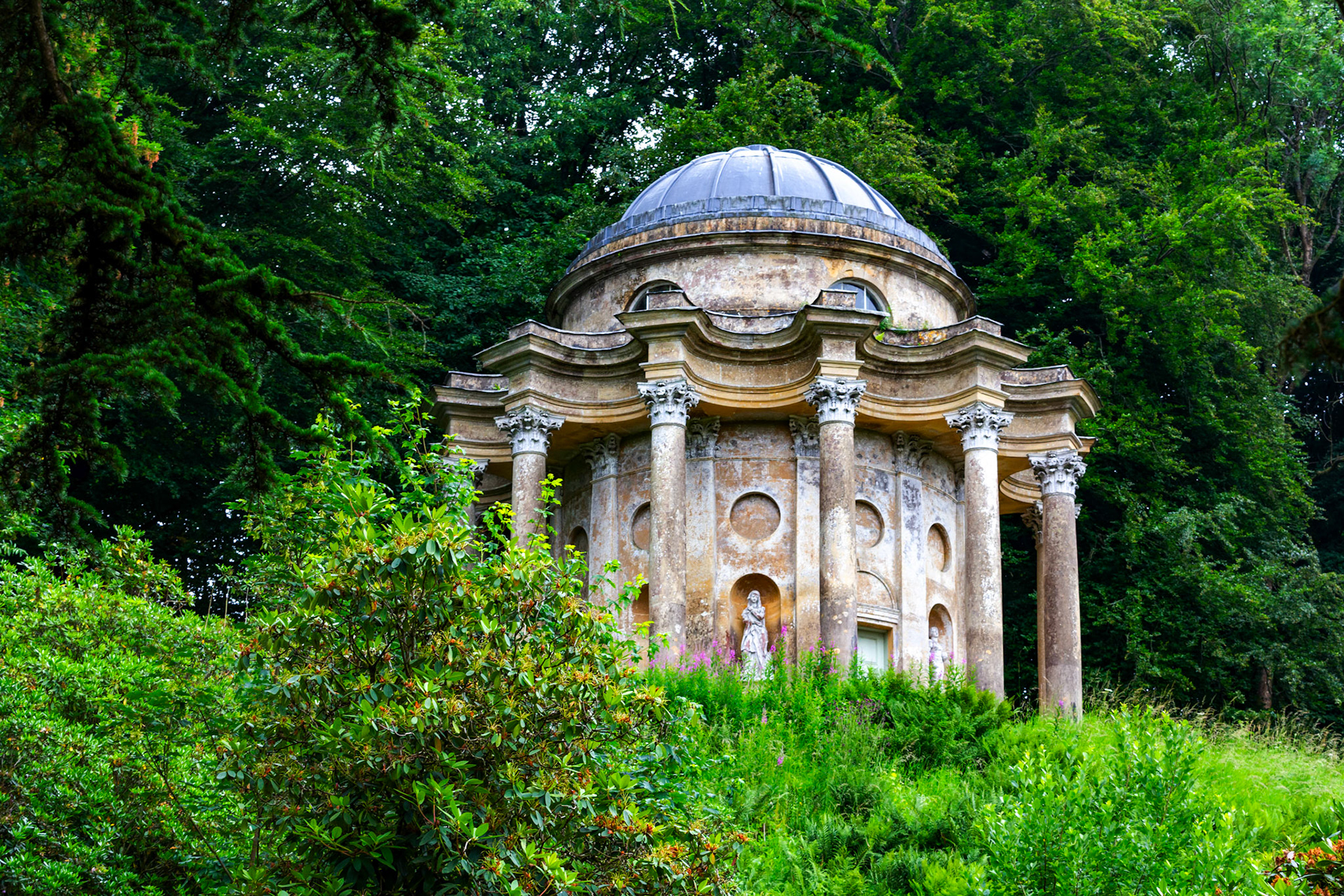 Temple of Apollo, Stourhead Estate, Wiltshire 28 June 2023