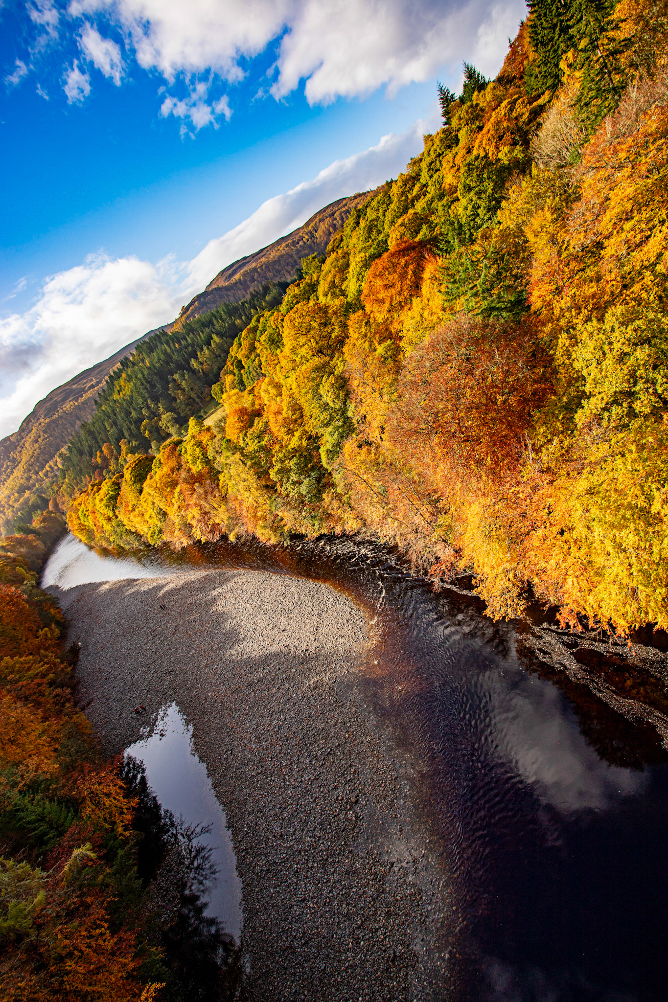 Garry Bridge. Autumnal Tour around Perthshire 19 October 2024